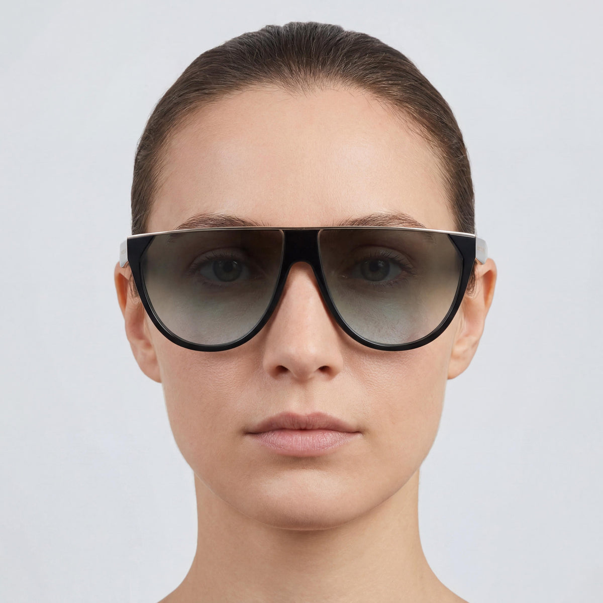 Victoria Beckham VB682S Green Aviator Sunglasses for Women, 61mm, Photo 4