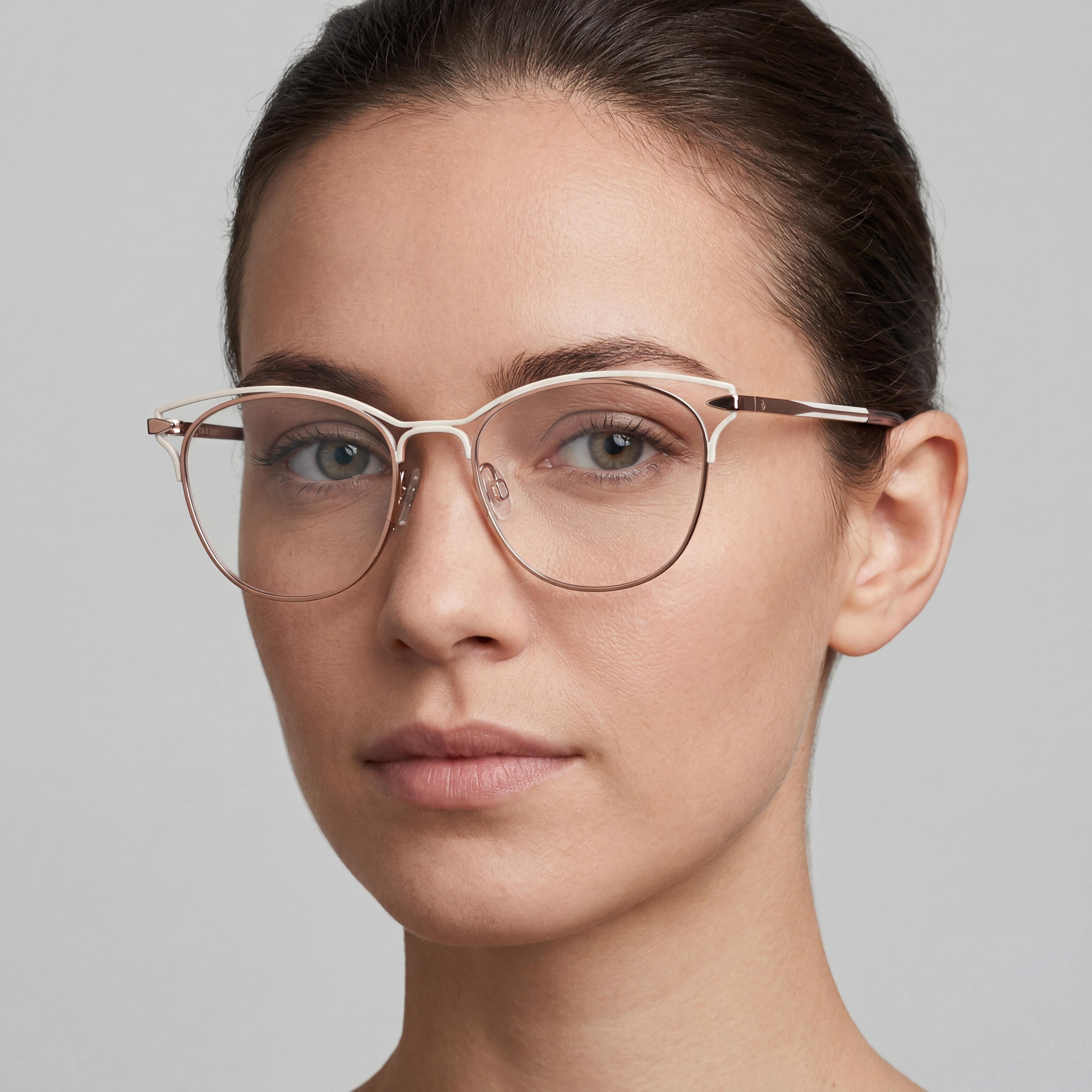 Rag & Bone Rnb3019 Women's Gold Cream Alloy Steel UV Protective Non- Eyewear 51mm, Photo 4