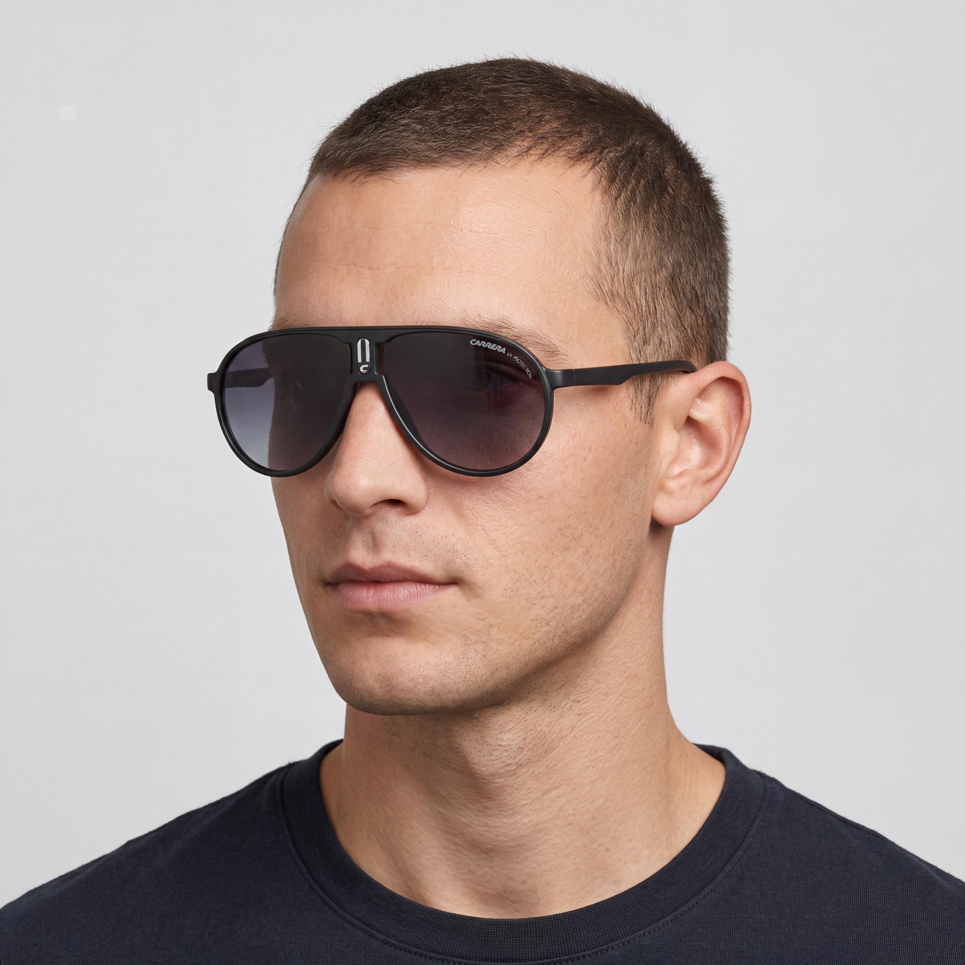 Carrera CHAMPION/N Black Aviator Gradient Sunglasses Unisex, 62mm, Photo 4