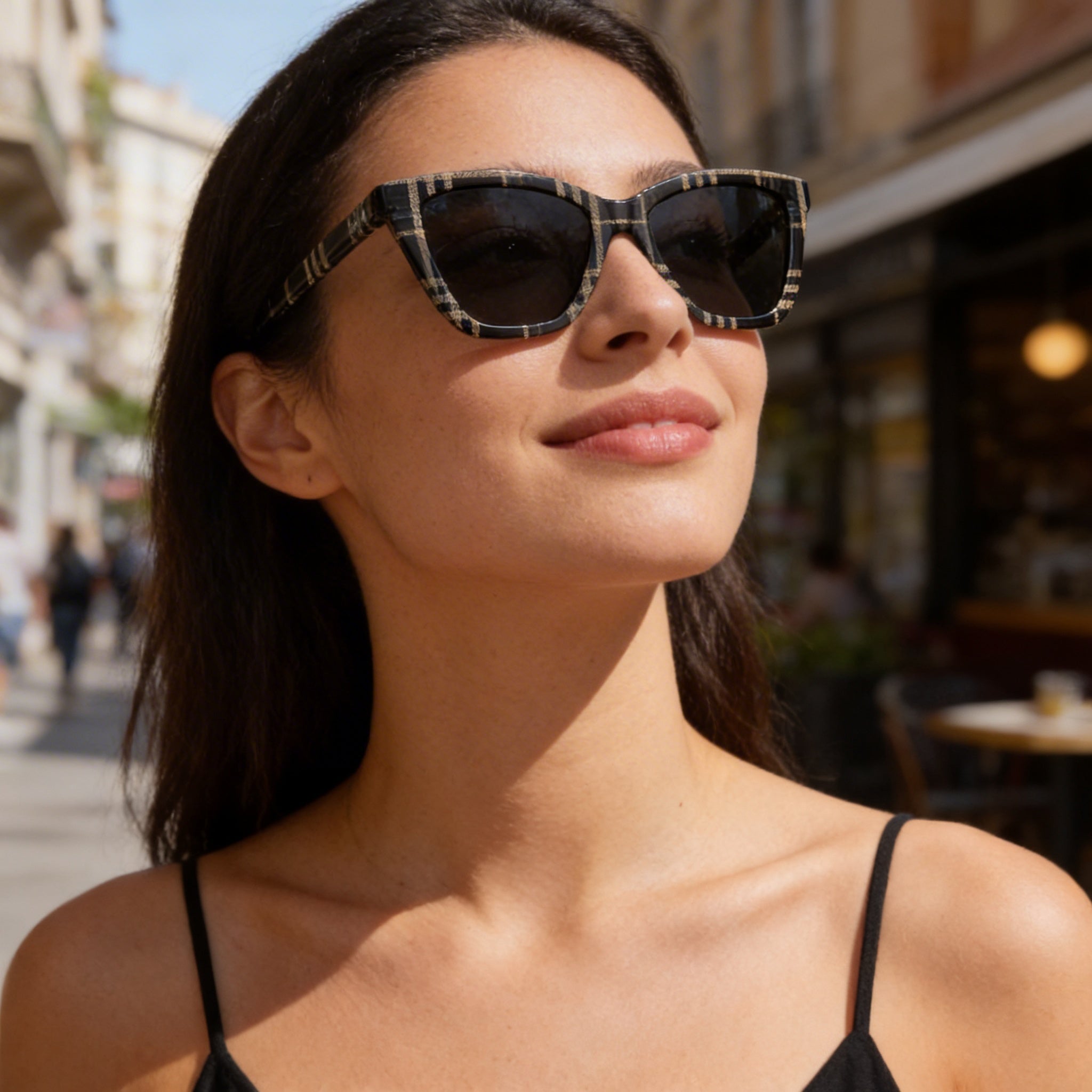 Burberry Casual Model Women's Prescription Eyewear featuring Glass Lenses, 50mm Lens Width, Photo 4