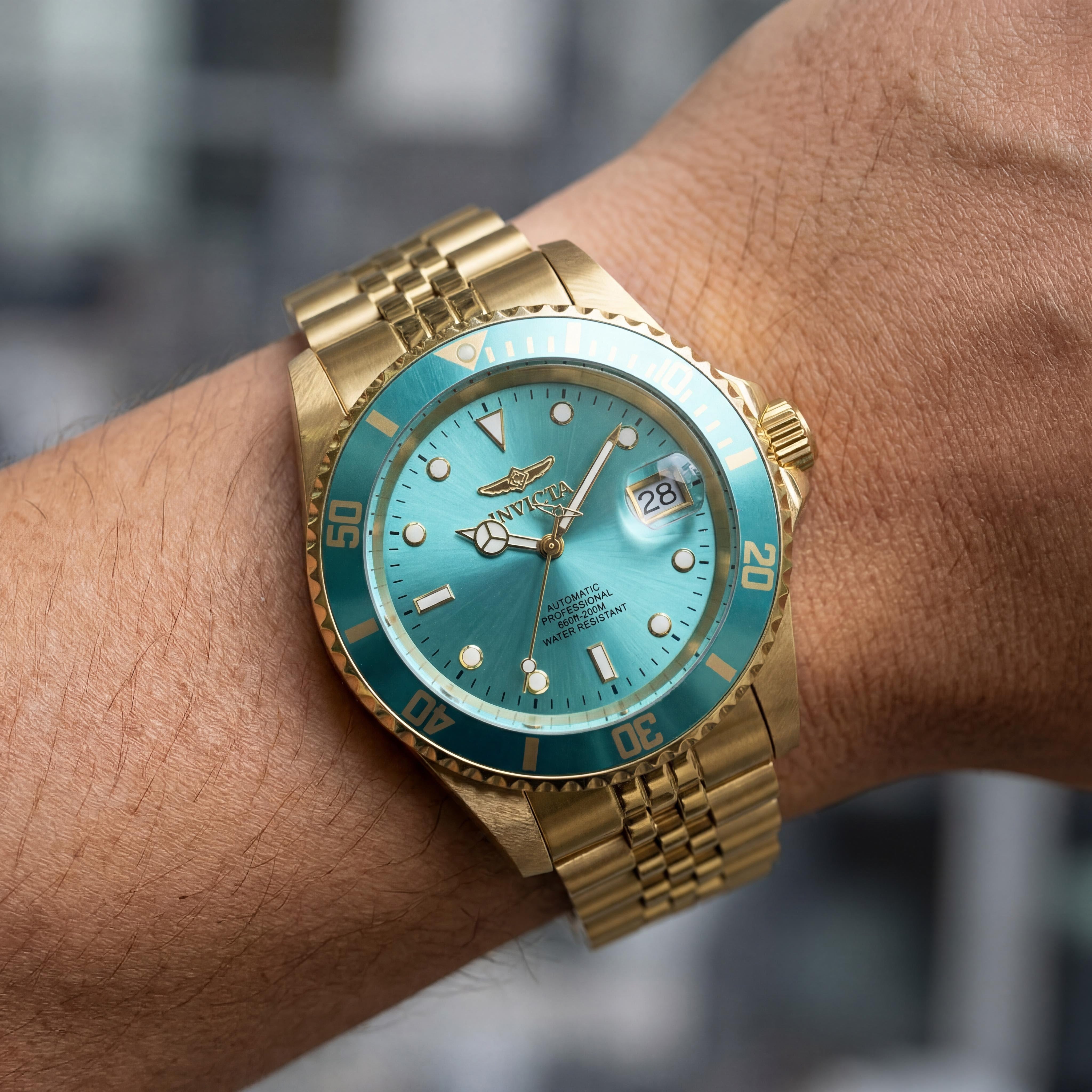 Reloj Invicta Pro Diver 49915 automático unisex de acero inoxidable con esfera azul, 42 mm, 20 ATM, Photo 4
