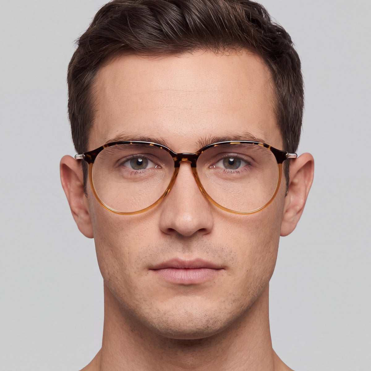 Gafas Victoria Beckham Vb2606 para hombre, montura carey ámbar, ancho de lente 57 mm, puente 13 mm, patilla 140 mm, Photo 4