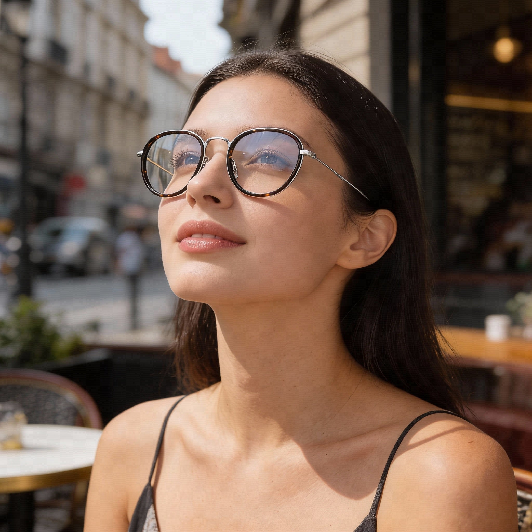 Levi's Timeless Unisex Optical Frame Style Lv 5012 with Metal Frame in Dark Havana, 51mm Lens Width, Photo 6