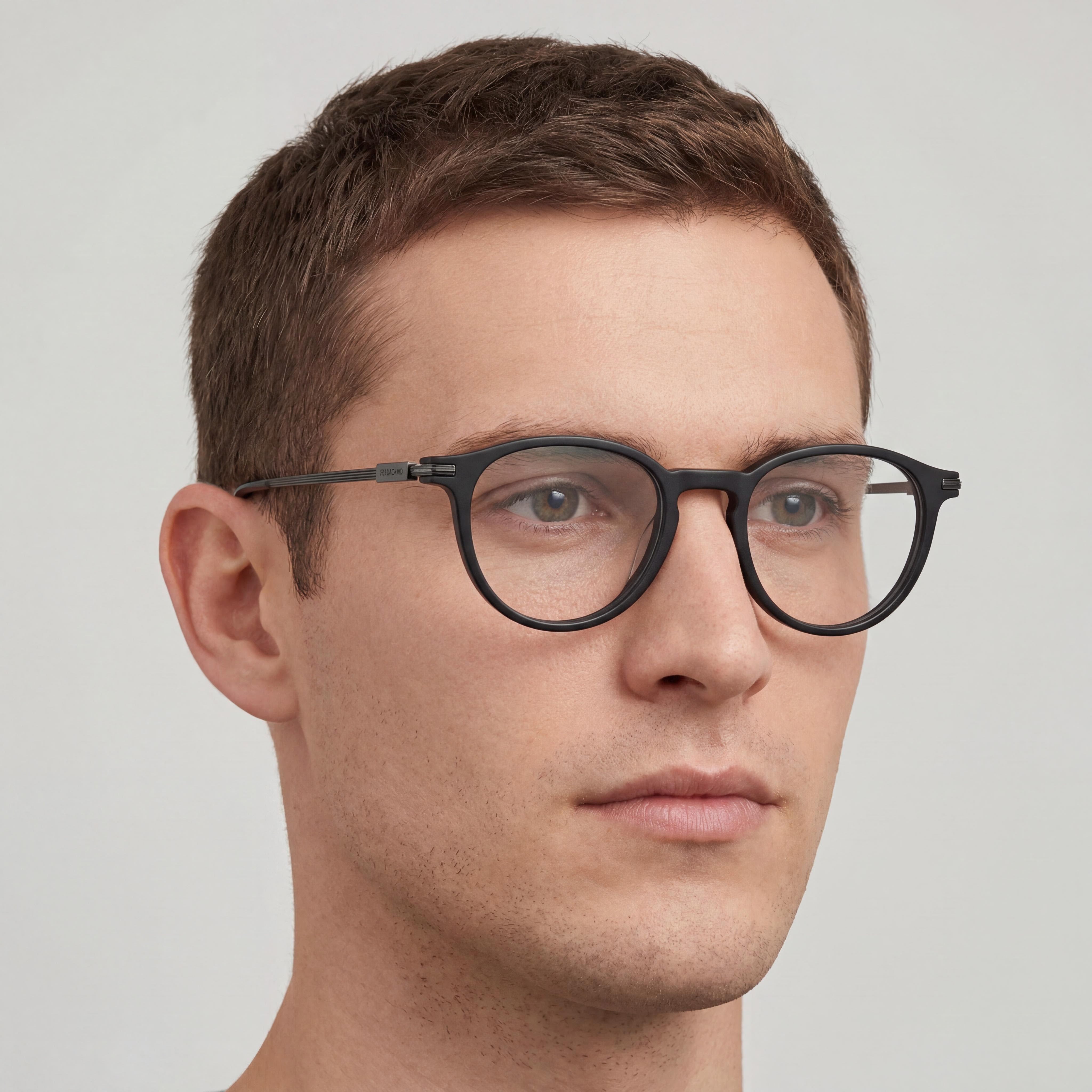 Salvatore Ferragamo Sf2976 Gafas para Hombre con Montura INYECTADA Multicolor y Cristales de Policarbonato 51mm, Photo 4