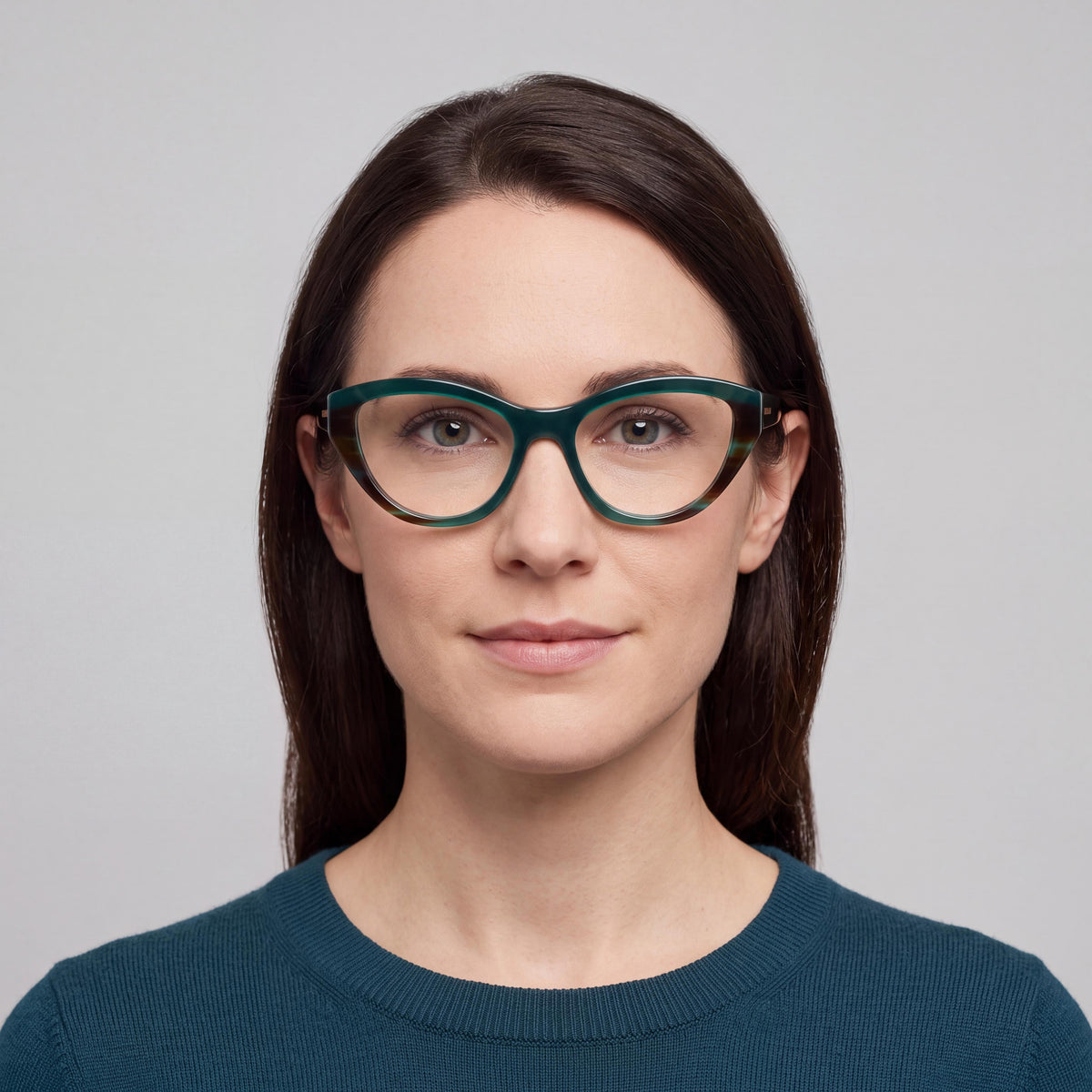 Gafas Ferragamo de Mujer Sf3011 Acetato Verde Opalino Rayado Verde 53mm, Photo 5