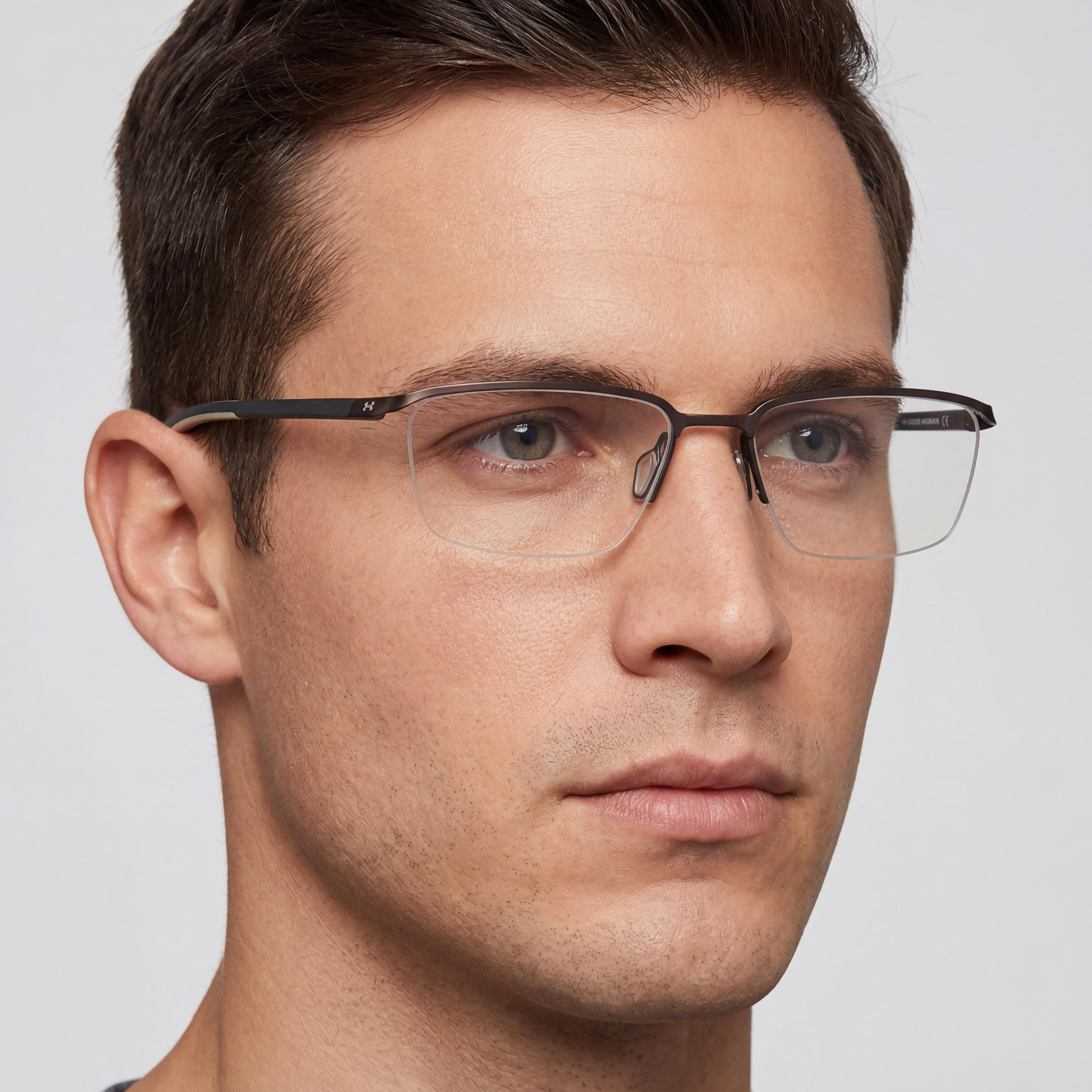 Under Armour Ua 5002/G Men's Brown Metal Frame Eyeglasses 57mm, Photo 4