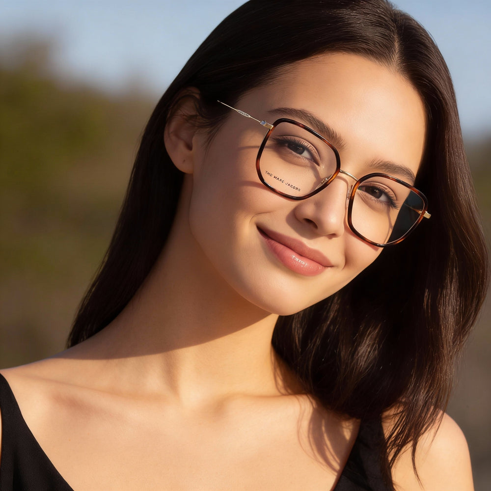 Gafas de sol Marc Jacobs Marc 537 Havana de acero aleado para mujer de 53 mm