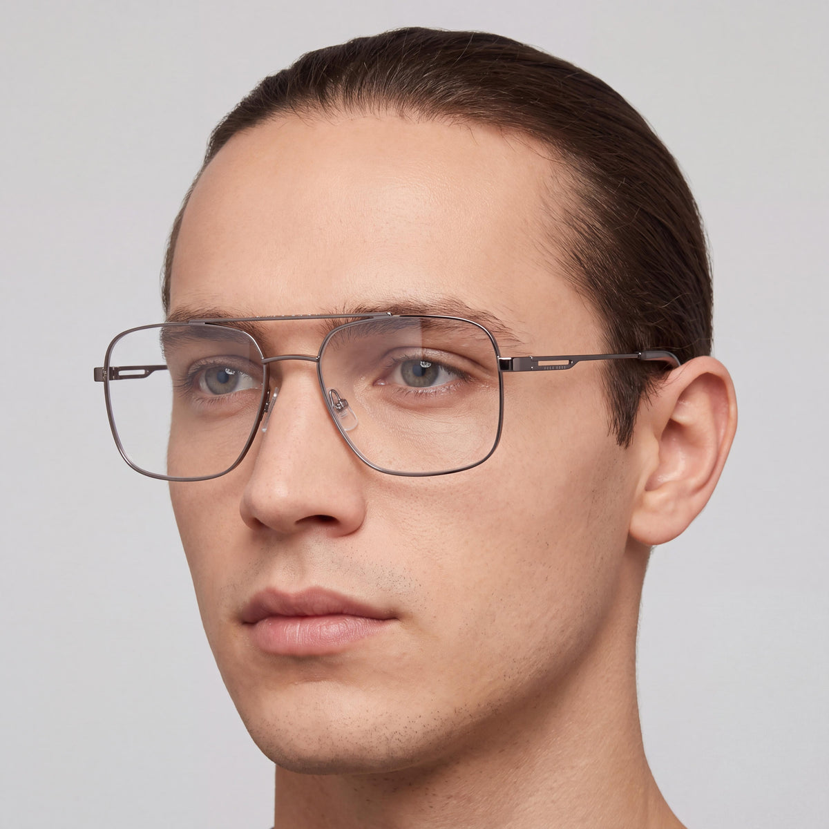 Hugo Boss BOSS 1328 Unisex Polarized Polycarbonate Lens Metal Dark Ruthenium Frame Sunglasses 57mm, Photo 4