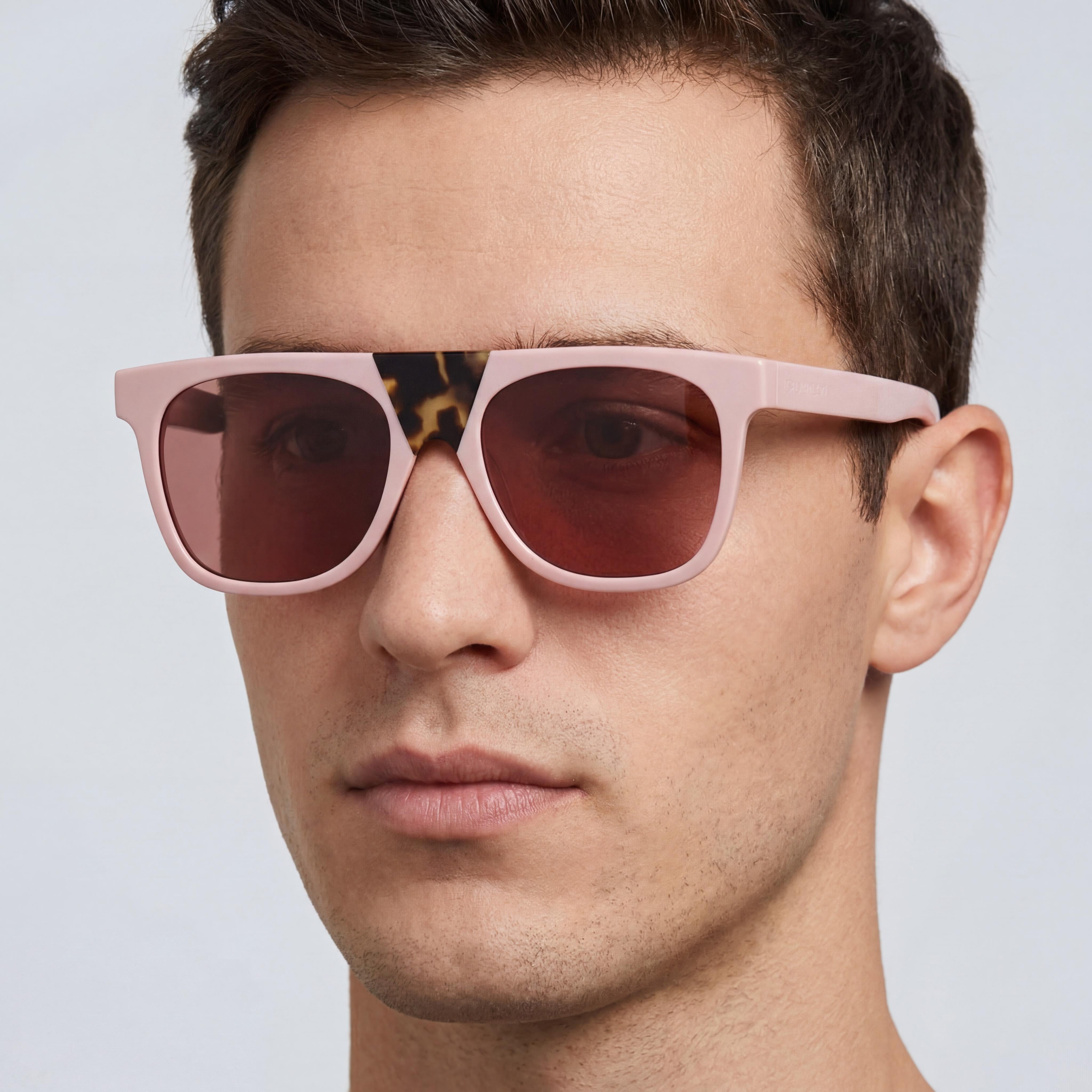 Gafas de sol Calvin Klein Classic para hombre, de plástico multicolor, sin polarizar, con protección UV y lentes de 49 mm, Photo 4