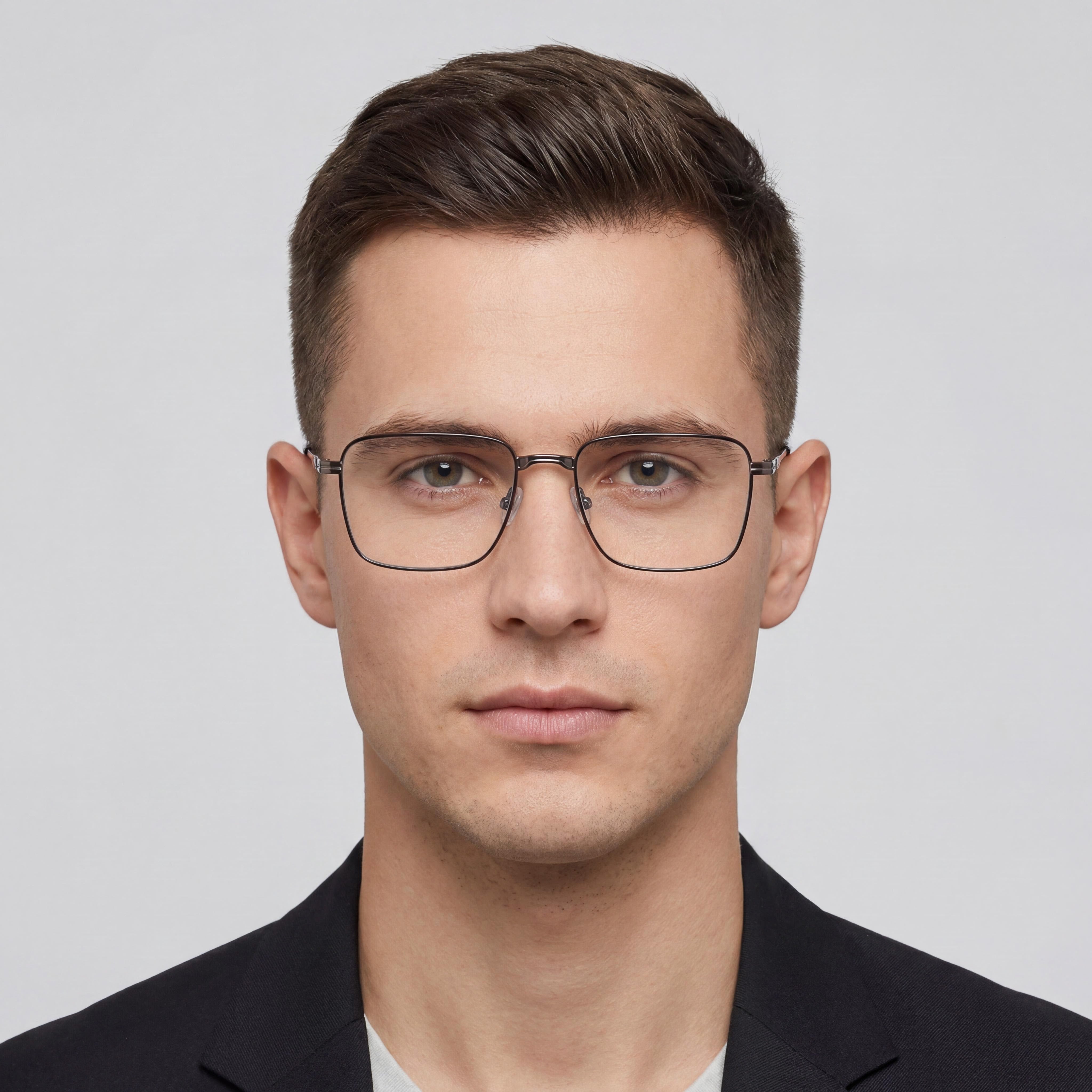Calvin Klein Ck23104 Gafas Unisex Rectangulares Marrones, Acetato 52mm, Photo 3