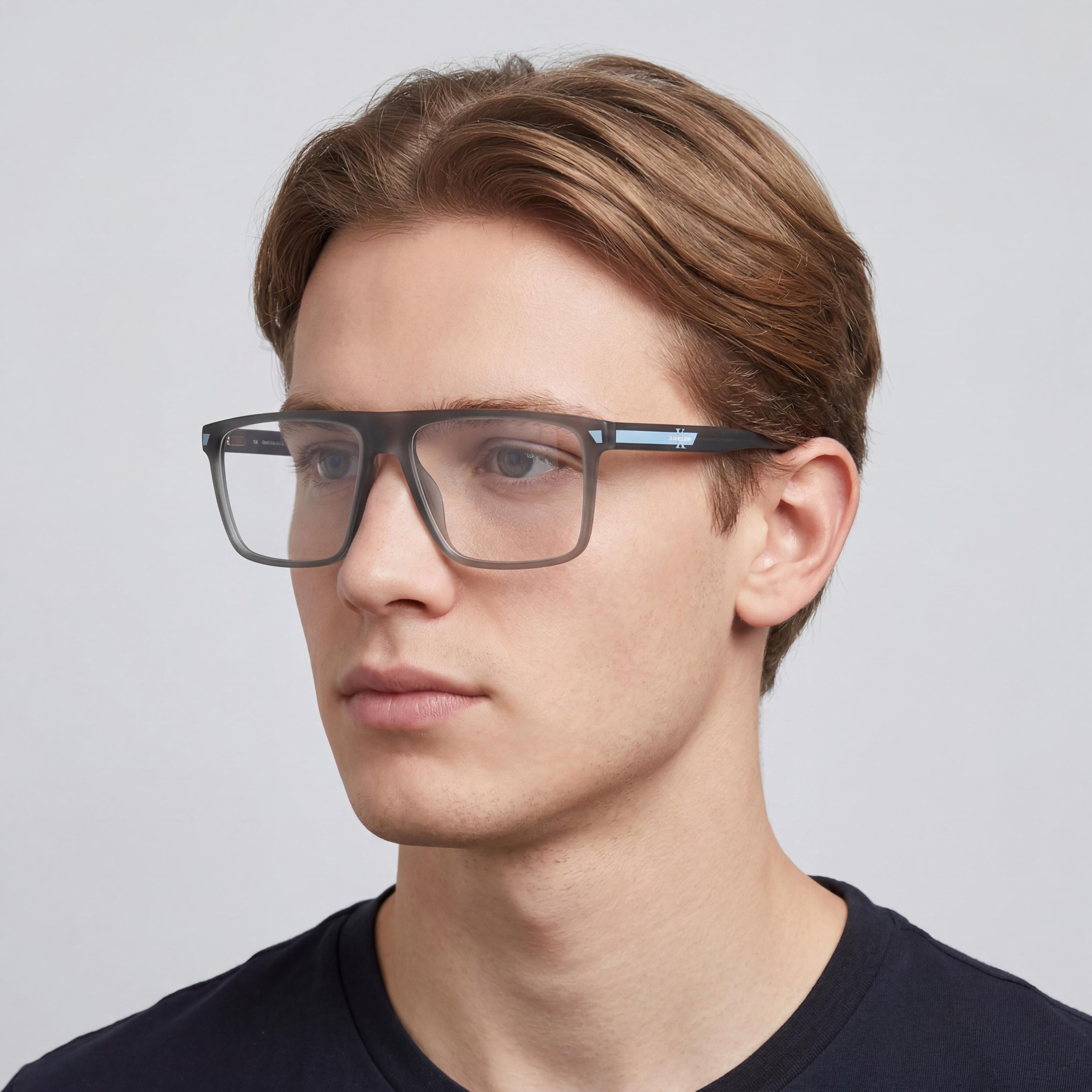 Calvin Klein Jeans CKJ21611 Gafas de sol polarizadas inyectadas grises unisex de 56 mm, Photo 4