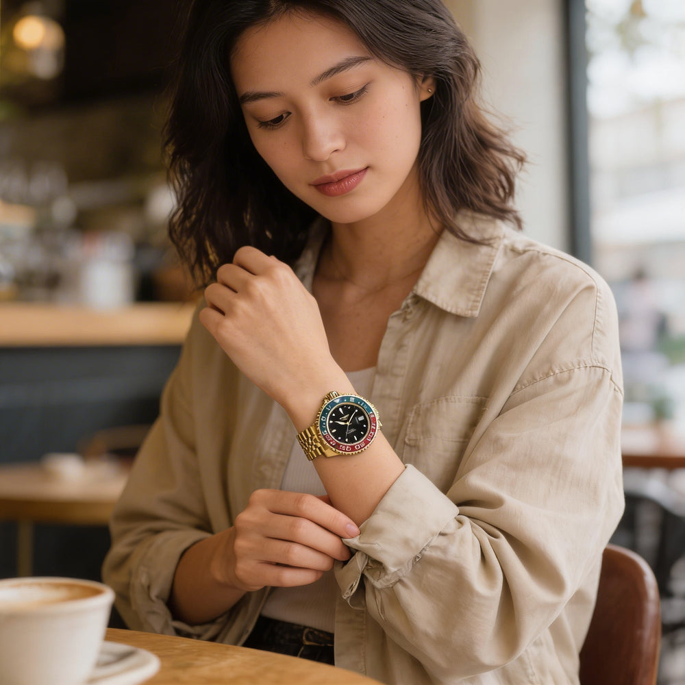 Reloj de buceo Invicta Pro Diver 36041 para hombre, de 40 mm, con pulsera de acero inoxidable y esfera negra que brilla en la oscuridad.