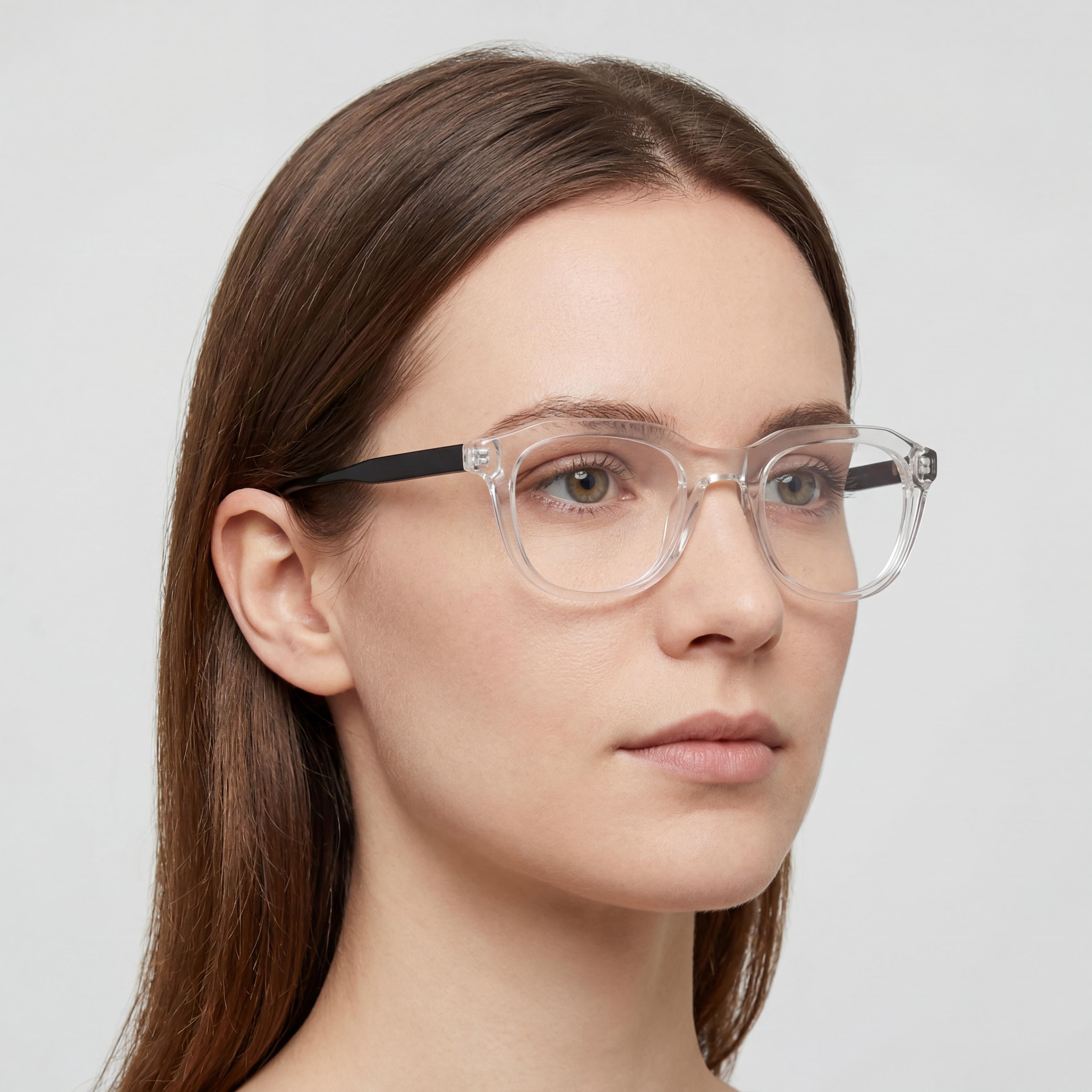 MCALLISTER Mc4537 Unisex Eyeglasses with Crystal Acetate Frame & Clear Polycarbonate Lenses (50-21-140), Photo 4