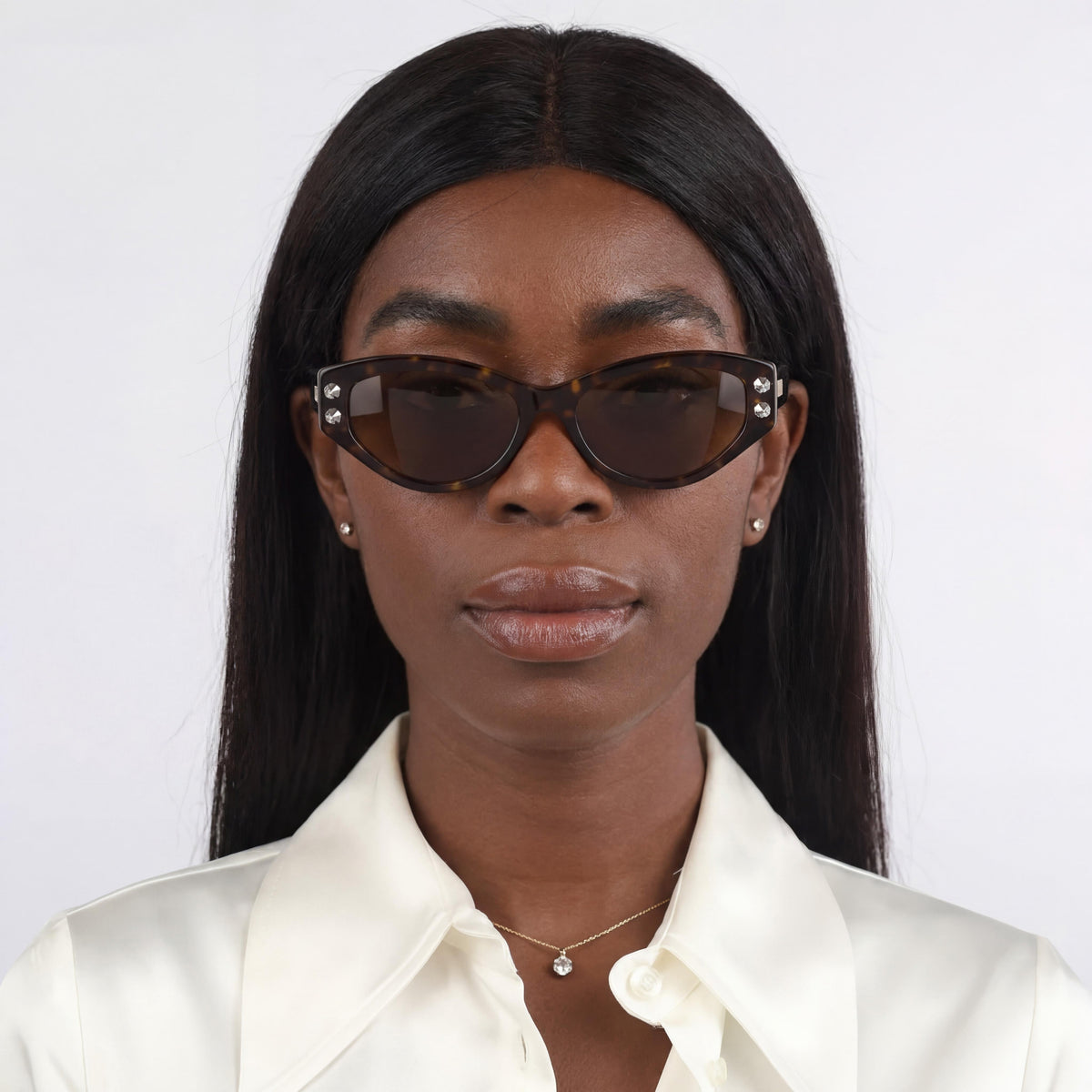 Moschino Mos109/S Women's Casual Sunglasses, Acetate Frame Material, Non-Polarized Lens Type, Size 55-1-140mm, Photo 4