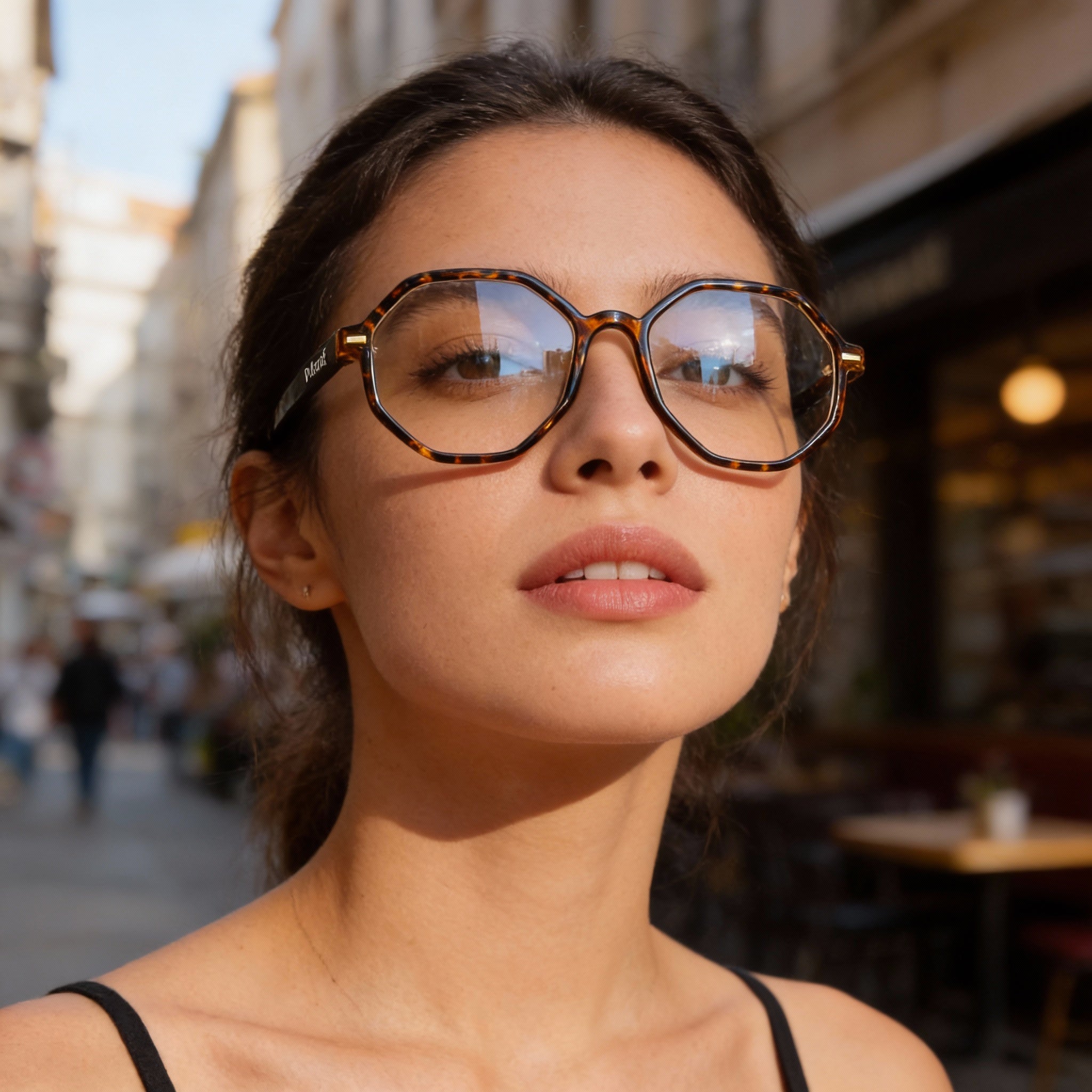 Polaroid Modern Unisex Injected Havana Frame Non- Polycarbonate Lenses Size 6-1-2, Photo 5