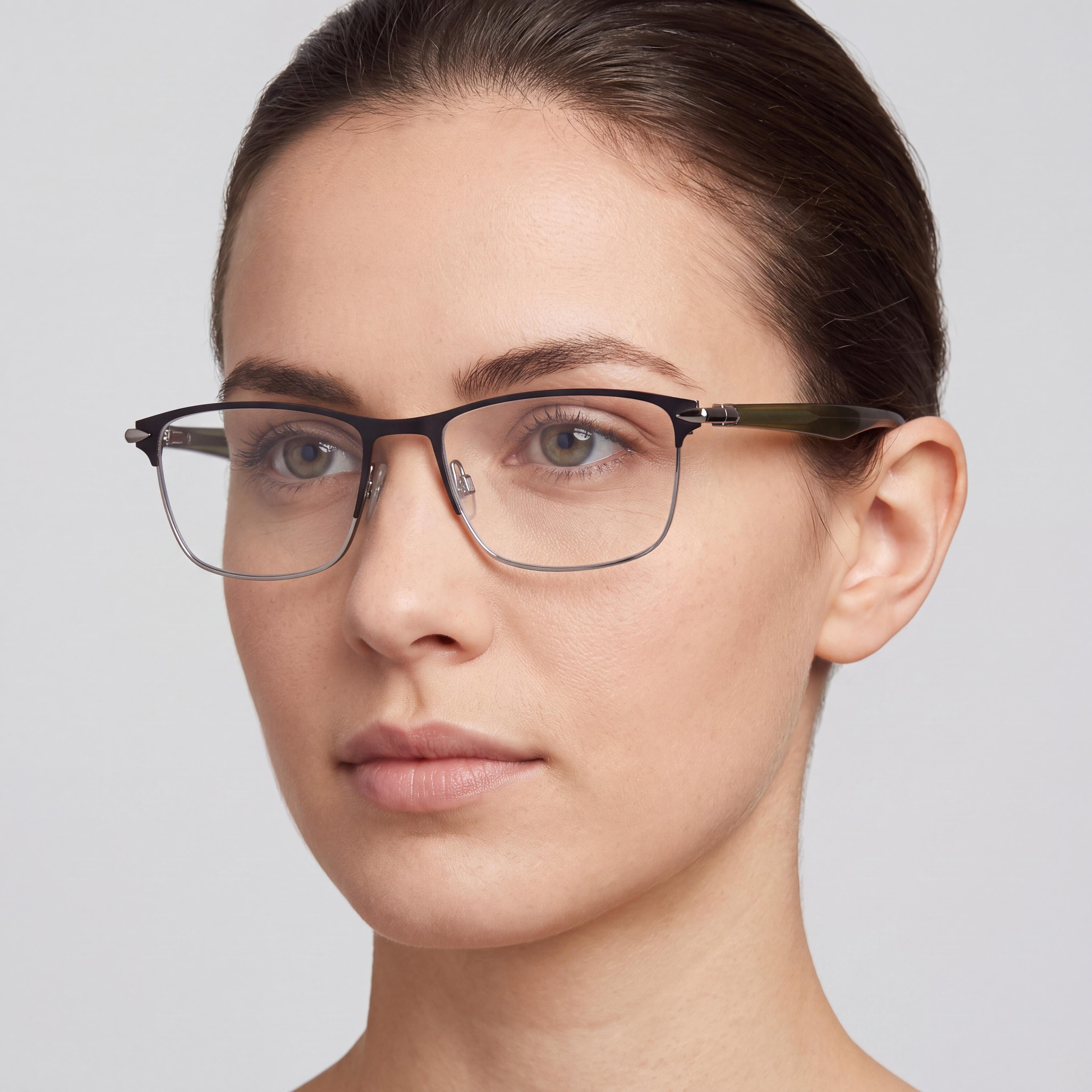 rag & bone Rnb7046 Gafas de sol de policarbonato para mujer, montura de aleación de acero gris, 55 mm, Photo 3