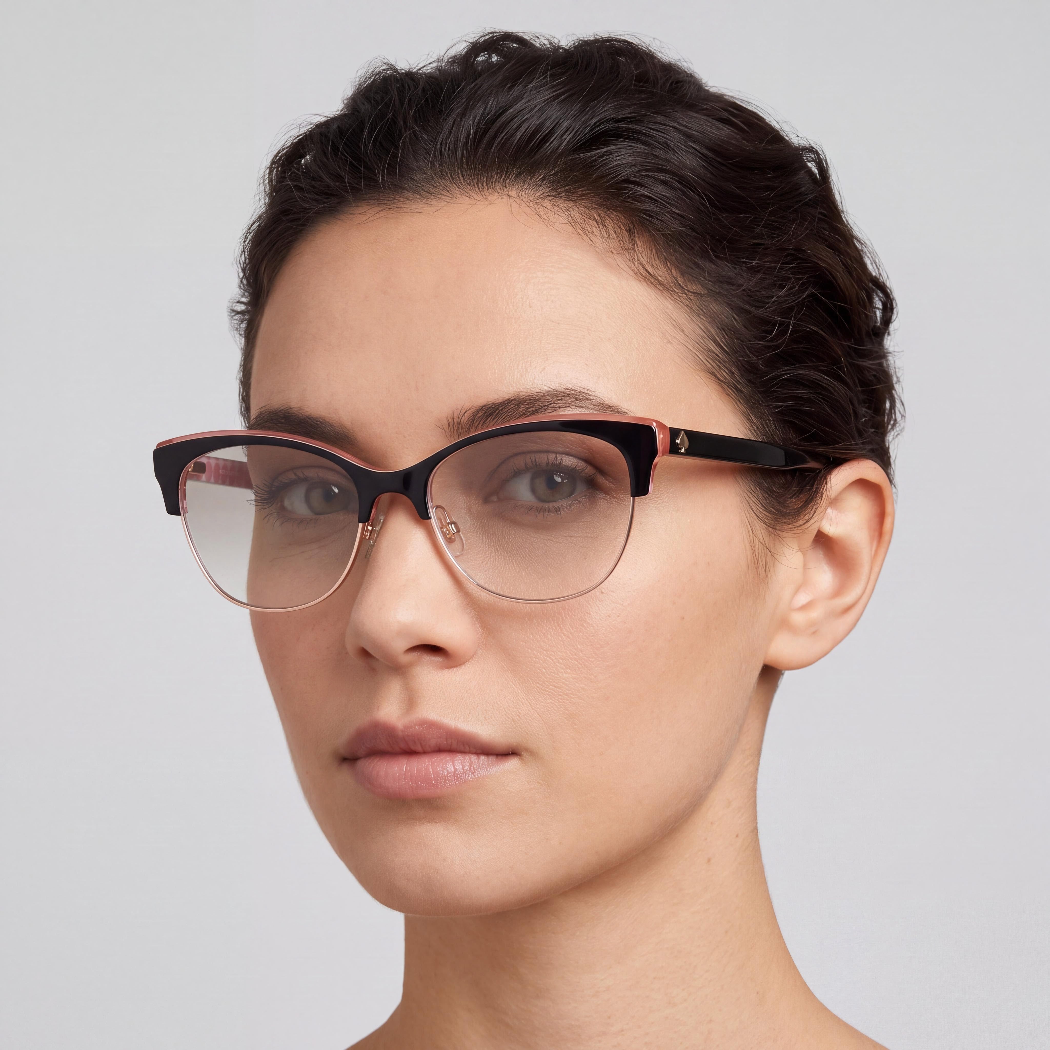 kate spade new york Women's Classic Model Sunglasses crafted with Black Acetate Frame and Black Lenses, 51mm, Photo 3