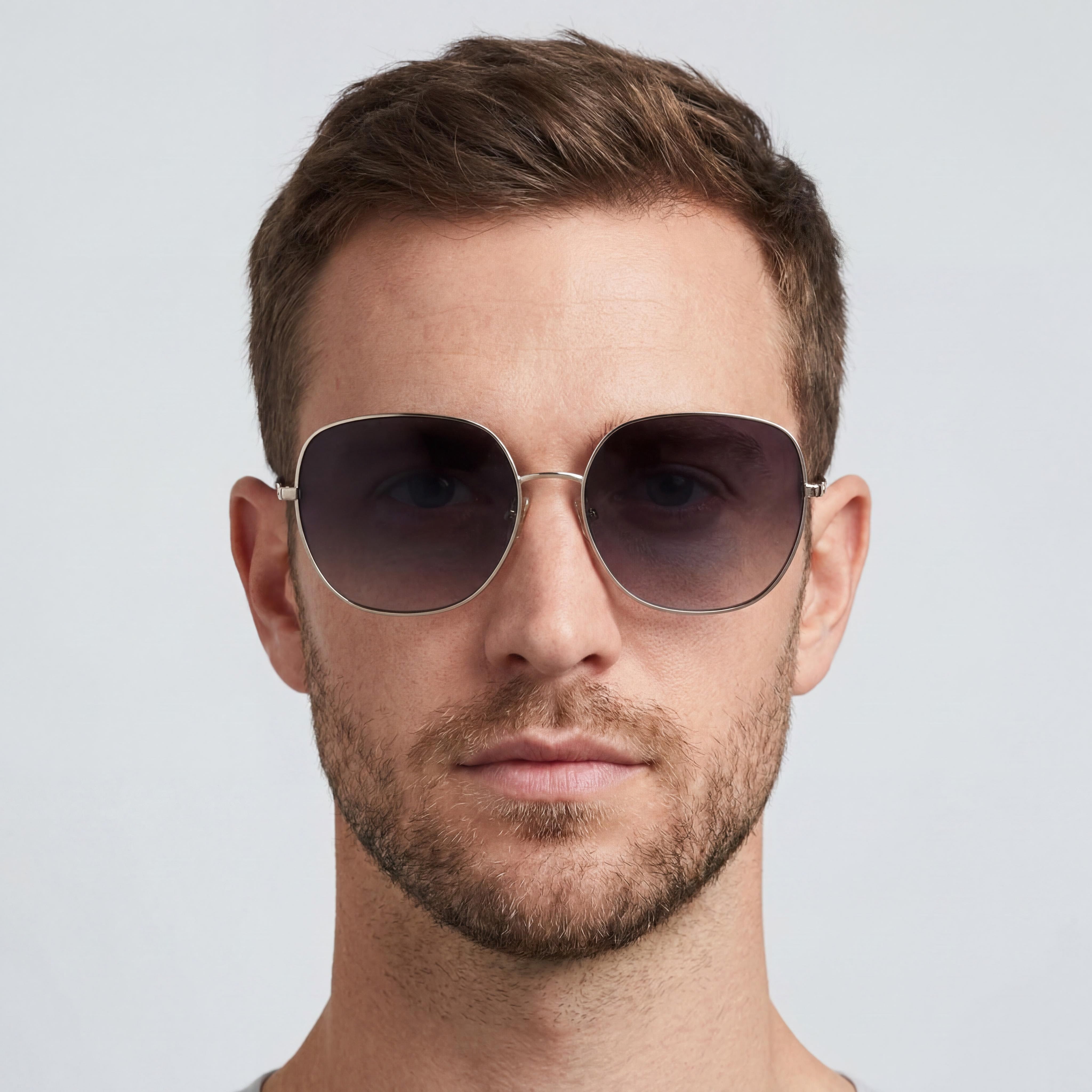Gafas de sol Kate Spade New York unisex, estilo casual, de plástico, color negro, con montura gris oscuro y lentes negras, protección UV, 59 mm, Photo 5