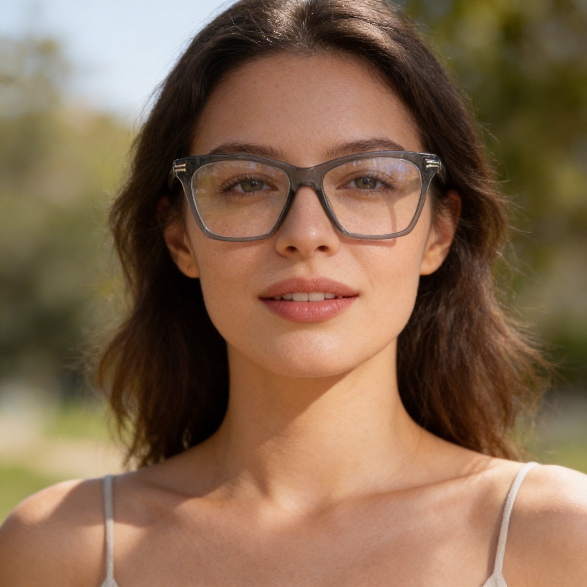 Marc Jacobs MJ 1039 Blue Square Eyeglasses for Women, Acetate 54mm, Photo 3
