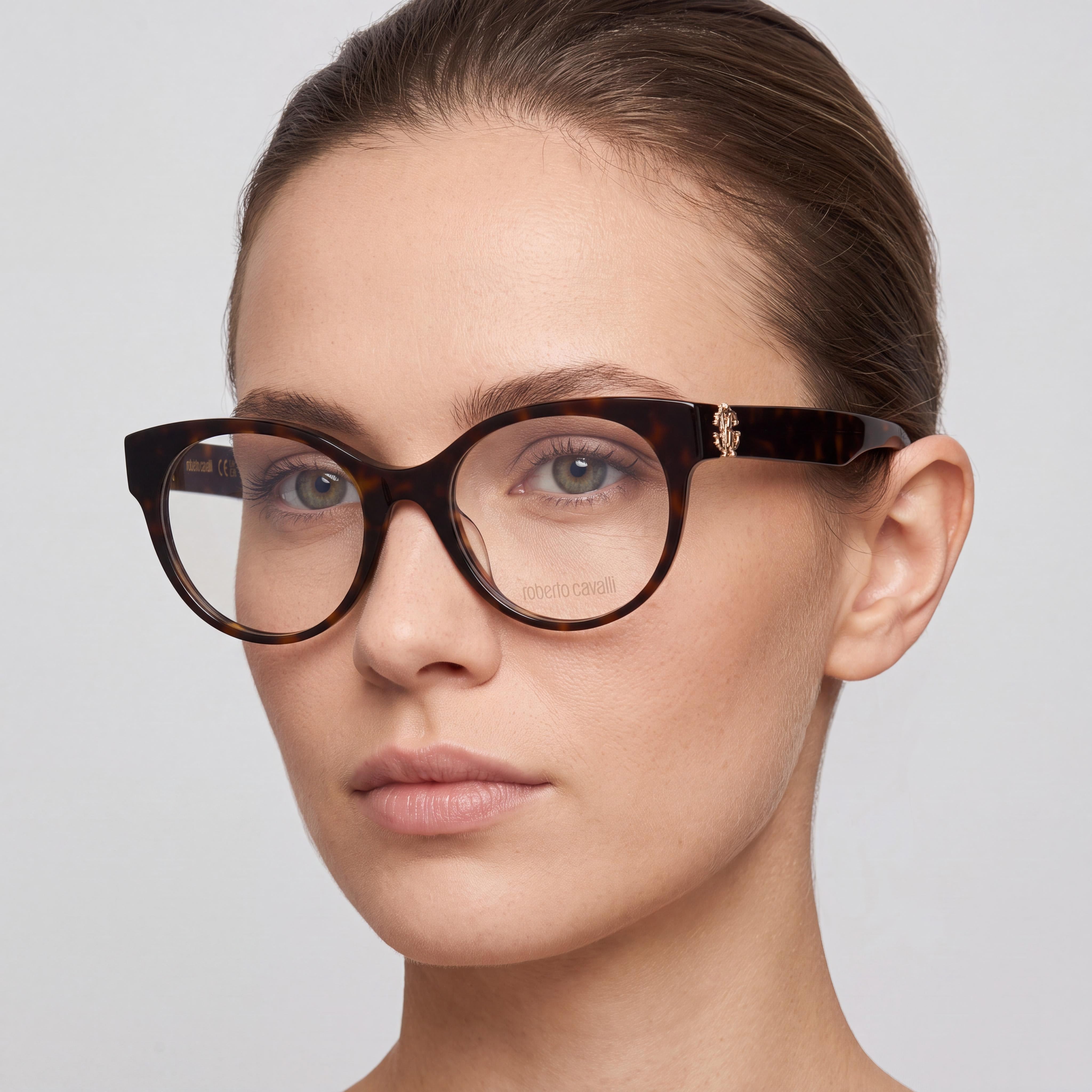 Just Cavalli Unisex Reading Glasses for Men and Women, Multicolored Frame, White Glass Lenses, Photo 4