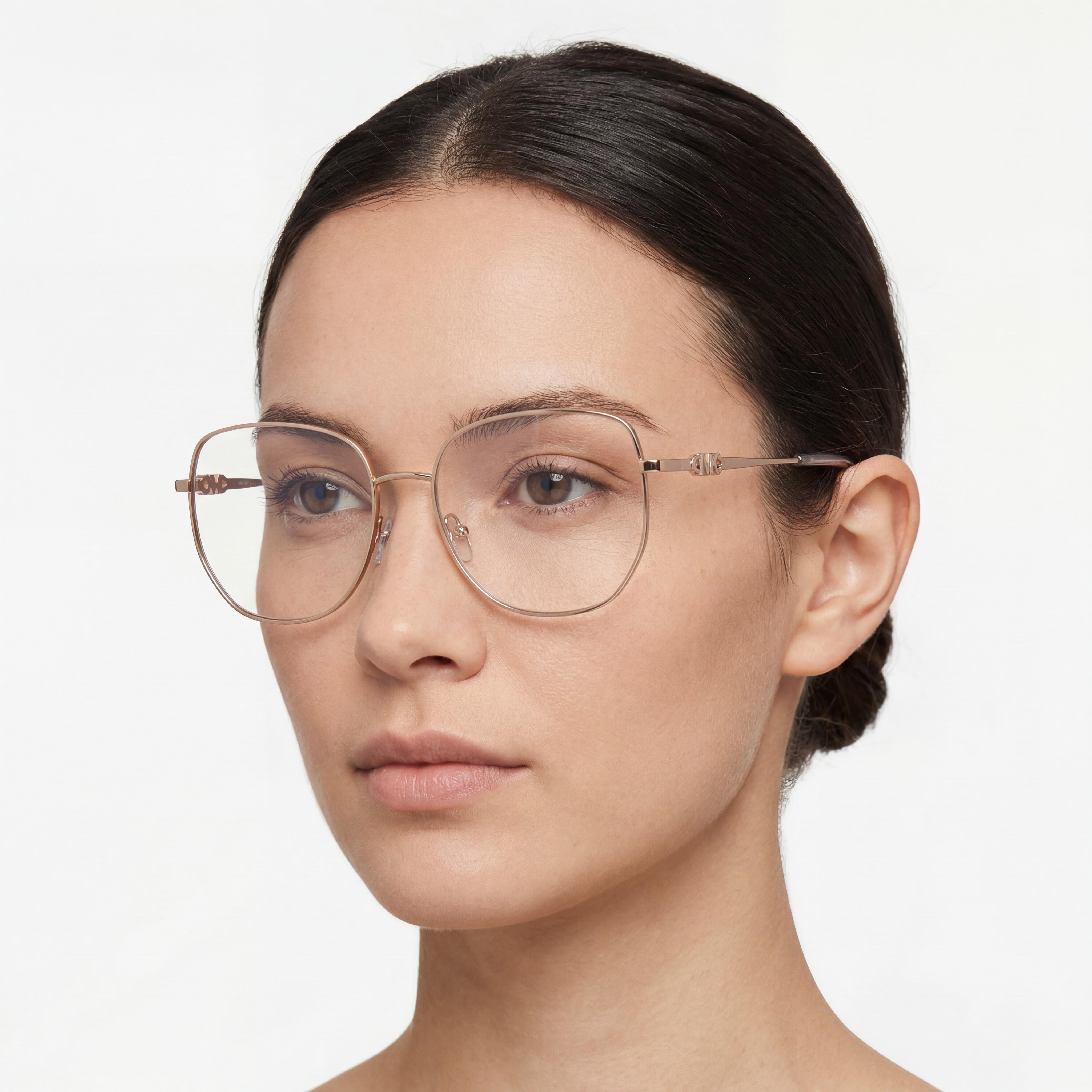 Michael Kors Mk3062 Belleville Gafas Ópticas para Mujer con Montura de Plástico en Color Oro Rosa, 54mm, Photo 4