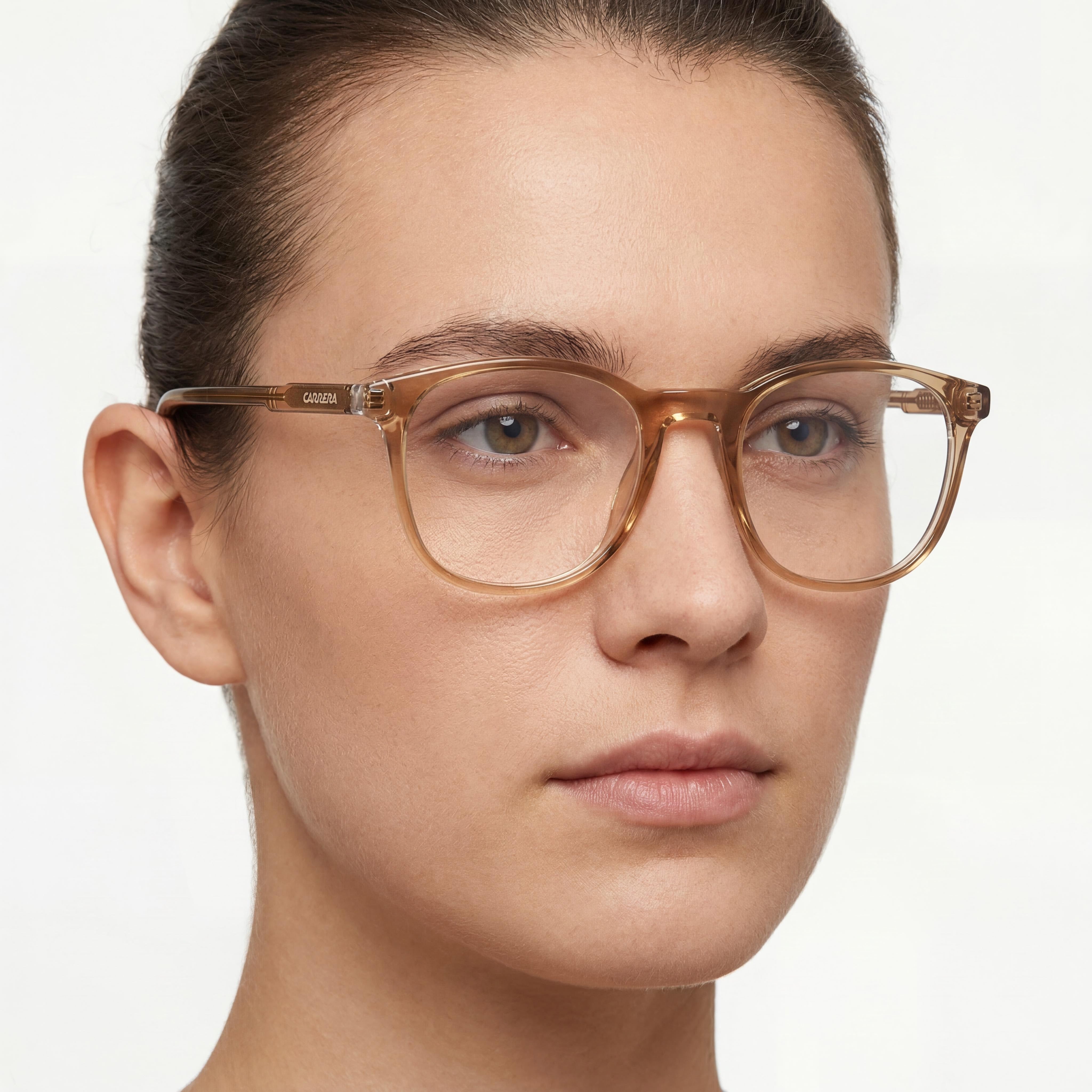 Gafas unisex Carrera 1131 con montura de acetato en cristal beige y lentes de policarbonato 51-18-140 mm, Photo 4