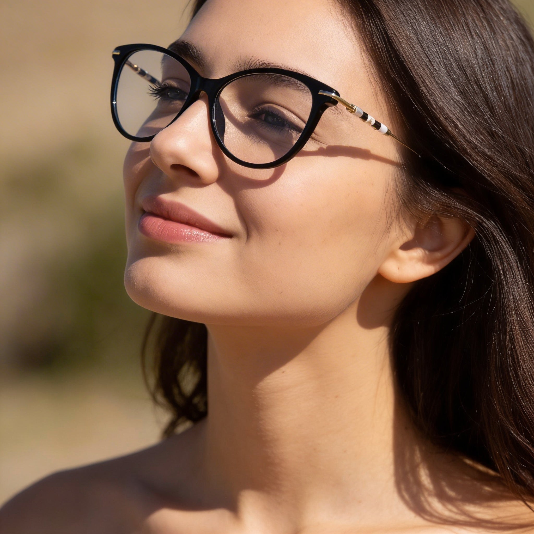 Gafas de sol Carolina Herrera para mujer, modernas, con montura de acetato negro y lentes de policarbonato, tamaño 55-15-145mm, Photo 6