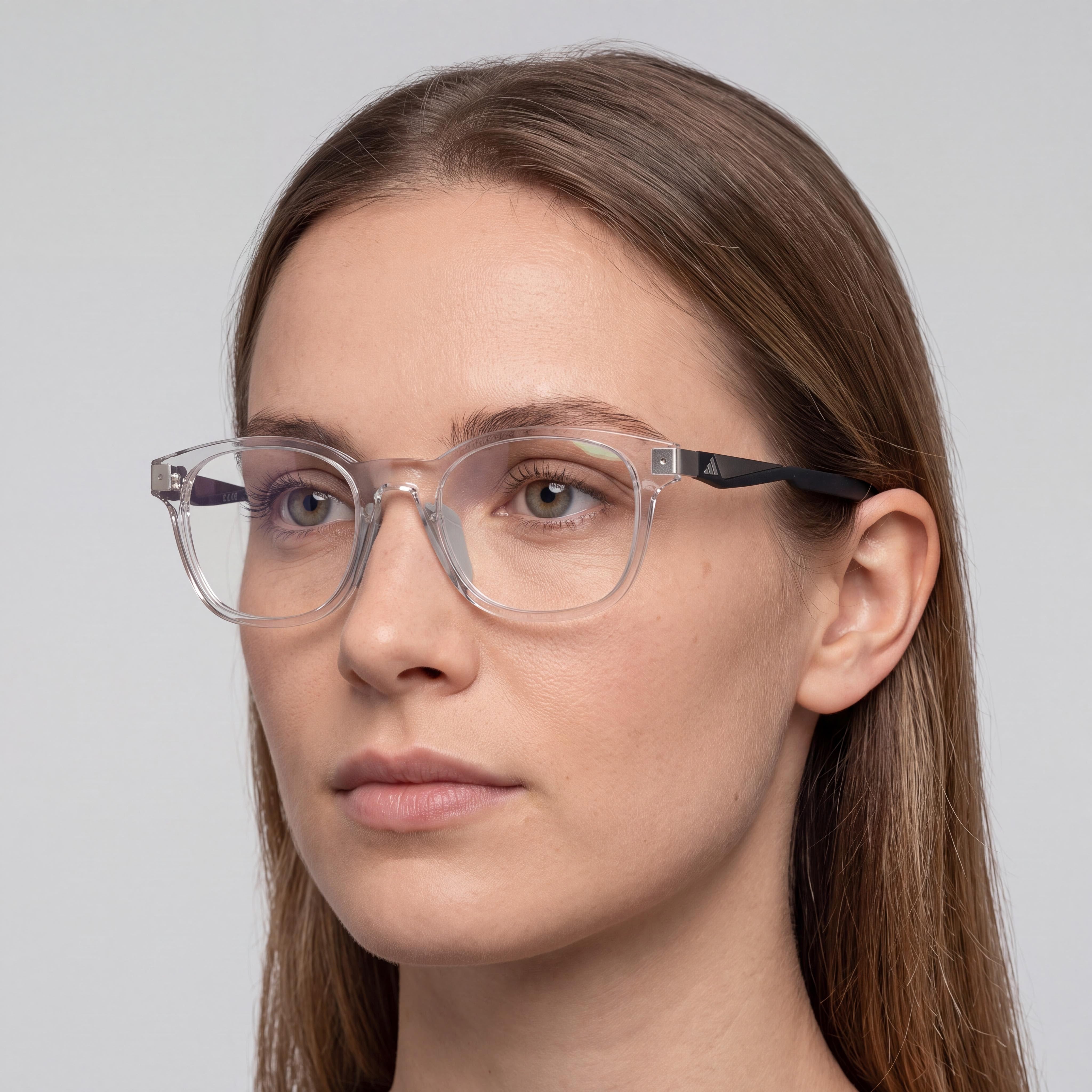 adidas SP5100 026 Women's Eyeglasses with Injected Crystal Frame and Plastic Lenses, Size 50-20-140, Photo 3