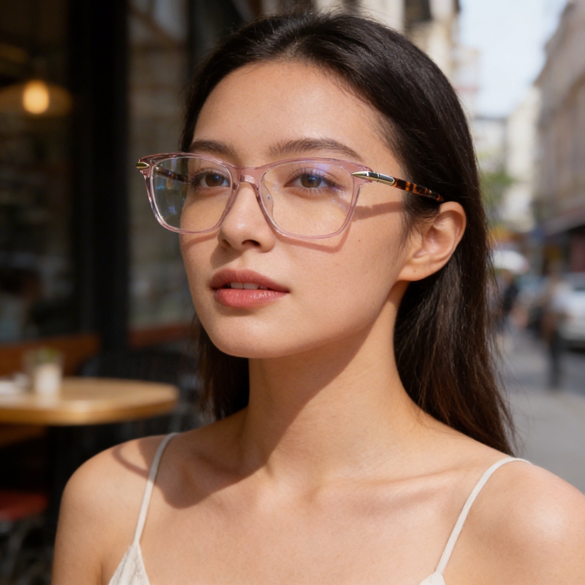 Rag & Bone Rnb3031 Gafas de Acetato Nude para Mujer 52mm, Photo 4
