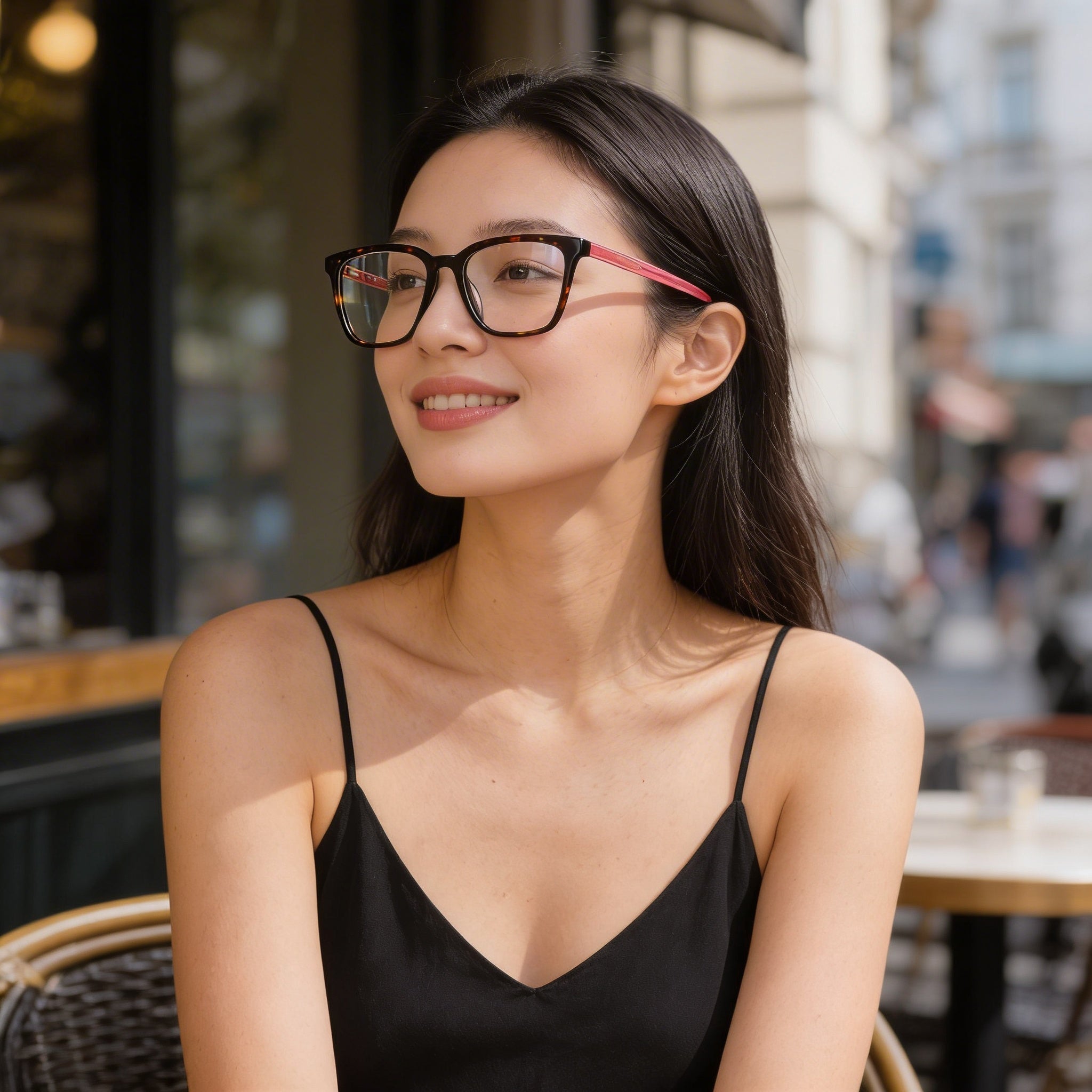 DKNY DK5060 Women's Modern Dark Tortoise Acetate Sunglasses 52mm, Photo 6