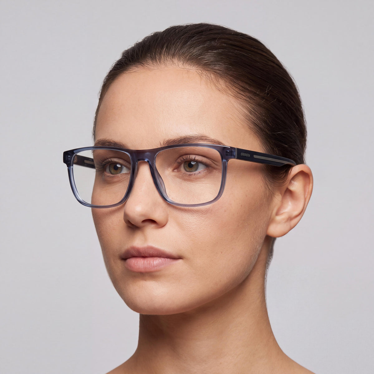 Gafas de sol Carrera de propionato para mujer, color azul gris, sin polarizar, 55 mm, Photo 4