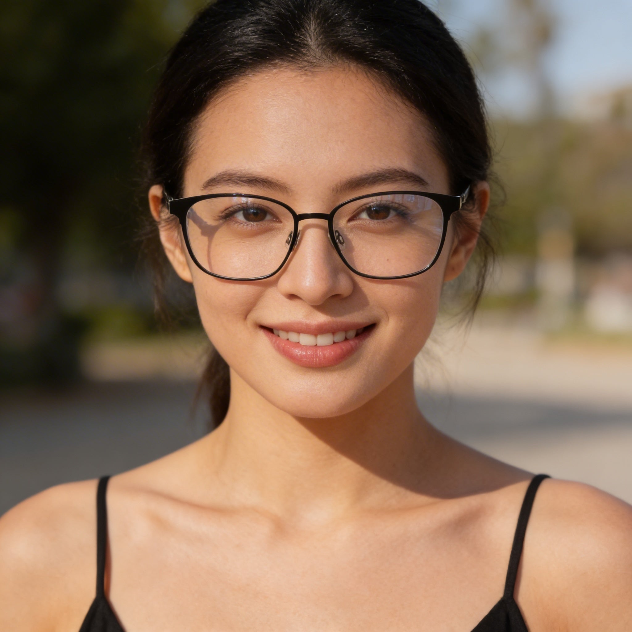 Flexon Flx1008mag-set Unisex Acetate Eyeglasses, Matte Black, Transparent Polycarbonate Lenses 56-18-145, Photo 4