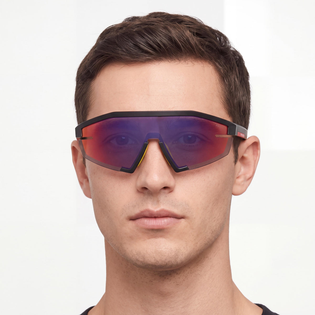 Prada 0ps 03zs Men's Sports Sunglasses with Multicoloured Frame, Photo 4
