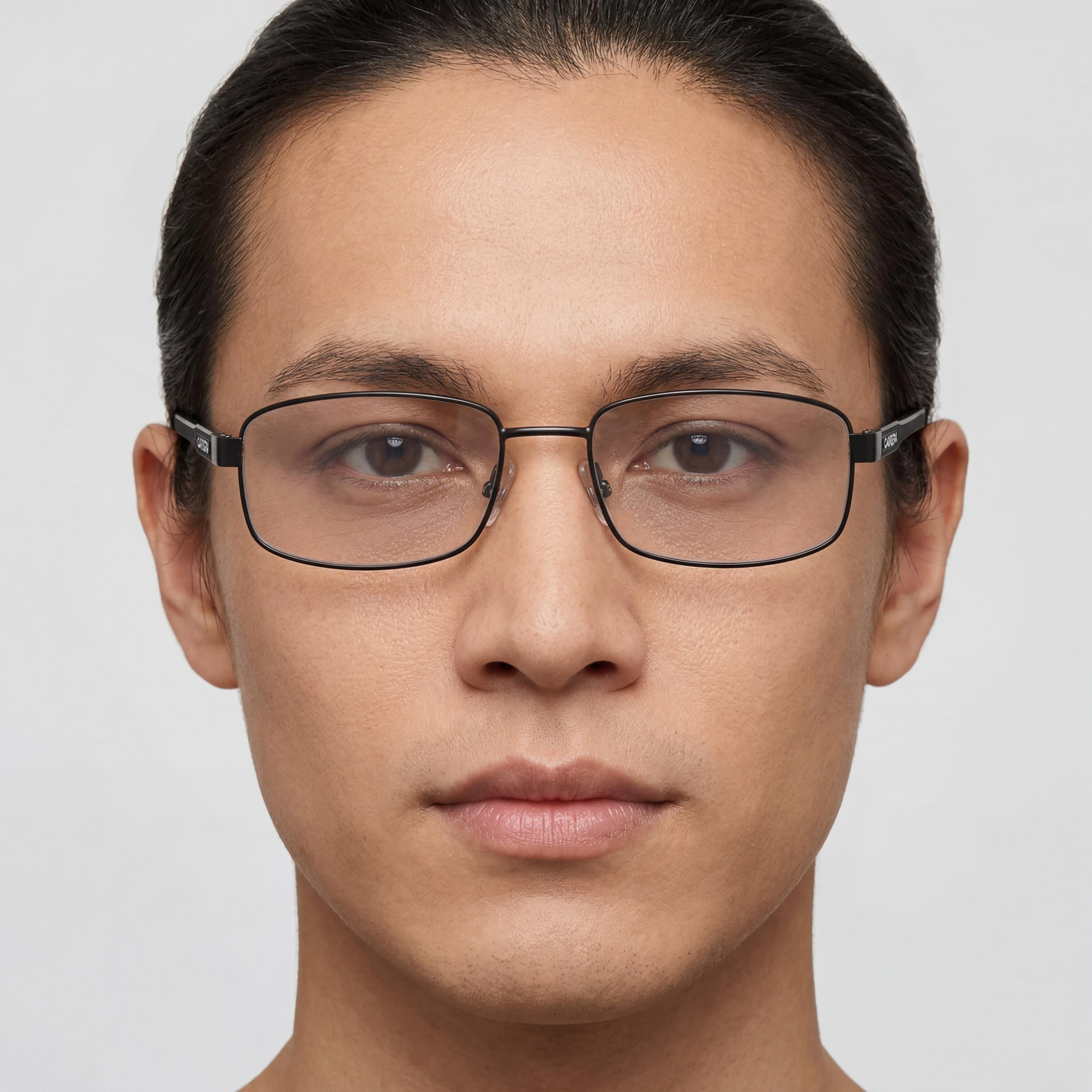 Gafas unisex Carrera Carrera 264, montura de aleación de acero negro mate, 55 mm de ancho de lente, 19 mm de puente, 140 mm de longitud de patilla, Photo 4