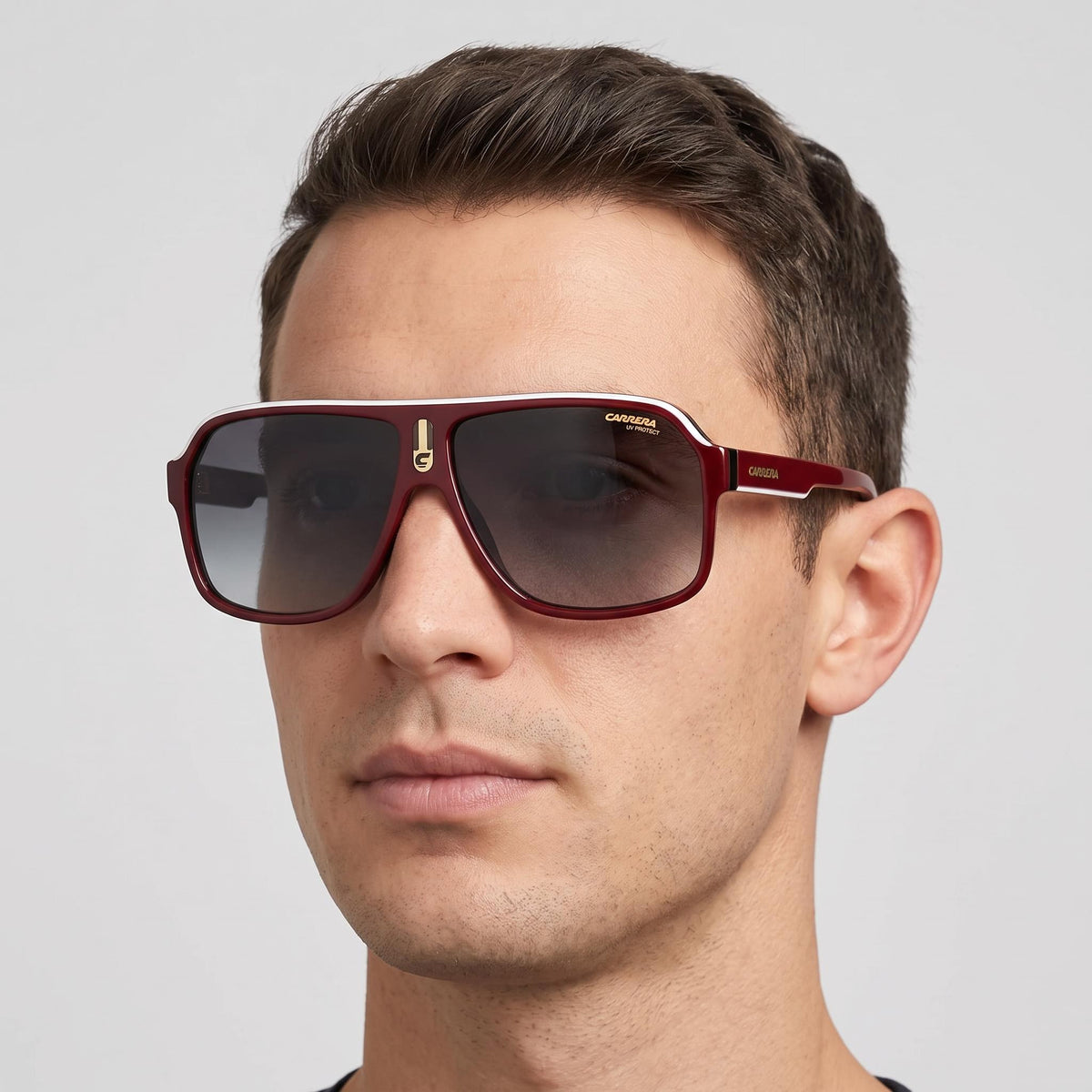 Carrera 1001/S Red/Black Aviator Sunglasses Unisex, 62mm, Photo 5