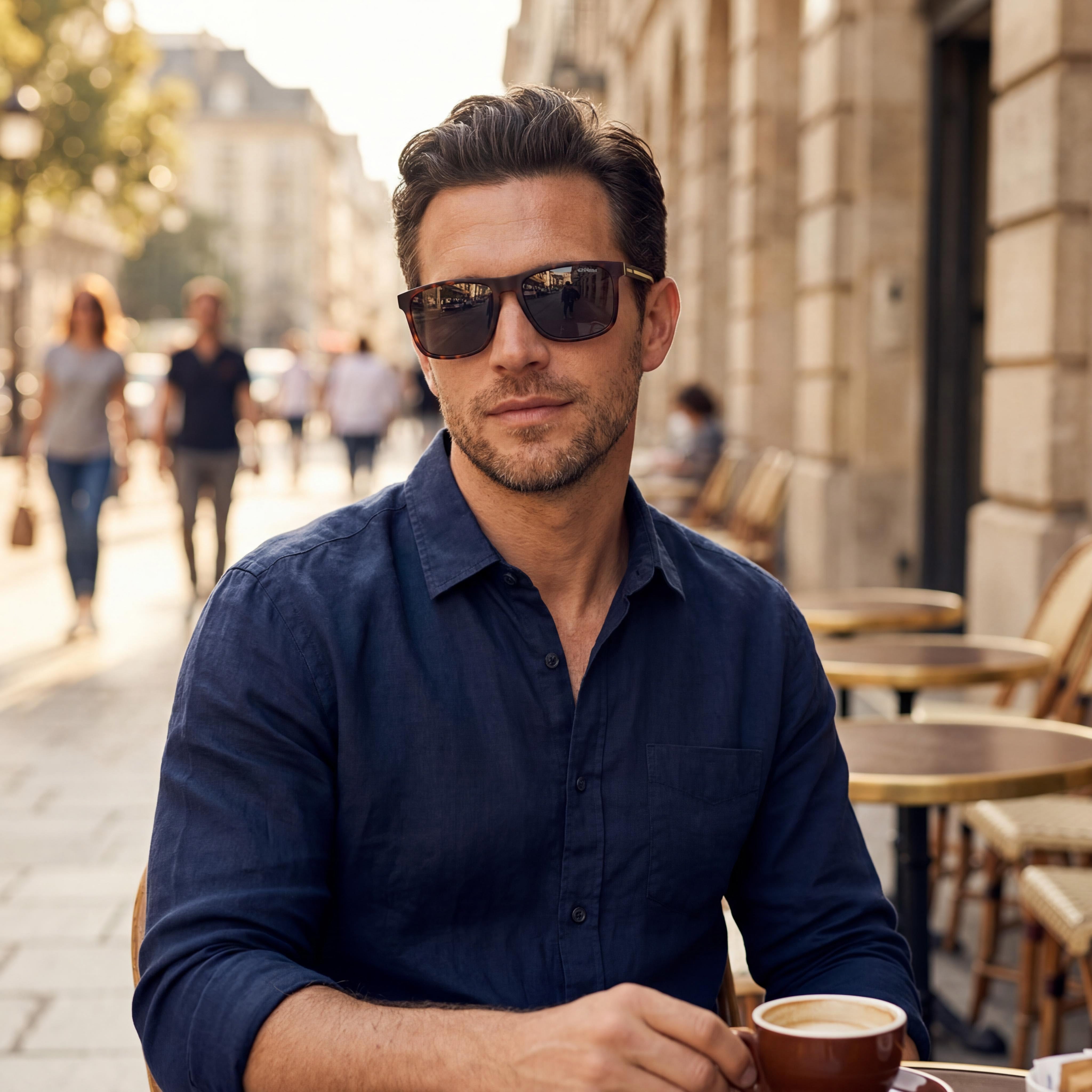 Carrera Modern Men's Polyamide Injection-Gril Frame Matte Havana with UV Protection Sunglasses 57mm, Photo 4
