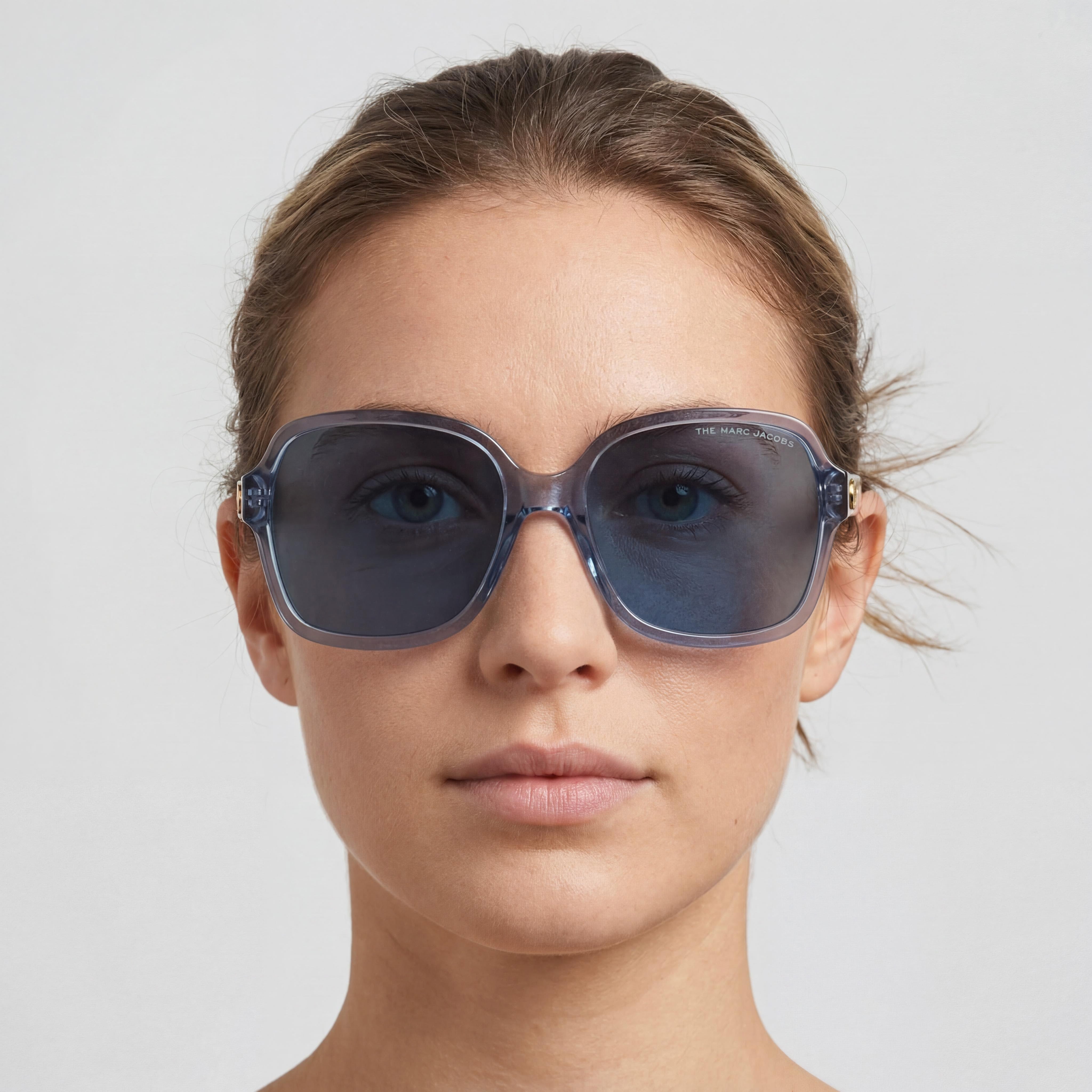 Marc Jacobs 526/S 0ZX9 KU Blue Azure Sunglasses for Women, 57mm, Photo 5
