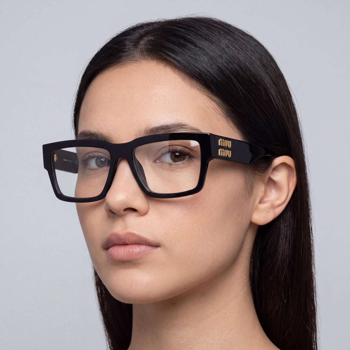 Gafas Miu Miu 0MU 02XV diseñadas para uso unisex, que presentan un estilo clásico y una montura multicolor., Photo 4