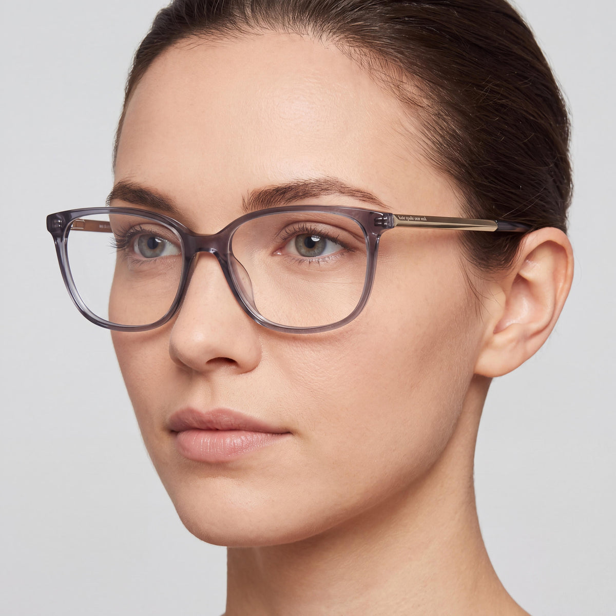 kate spade new york 103512 Gafas Modernas para Mujer con Lentes de Policarbonato Gris, Lente 50mm, Puente 16mm, Patilla 140mm, Photo 5