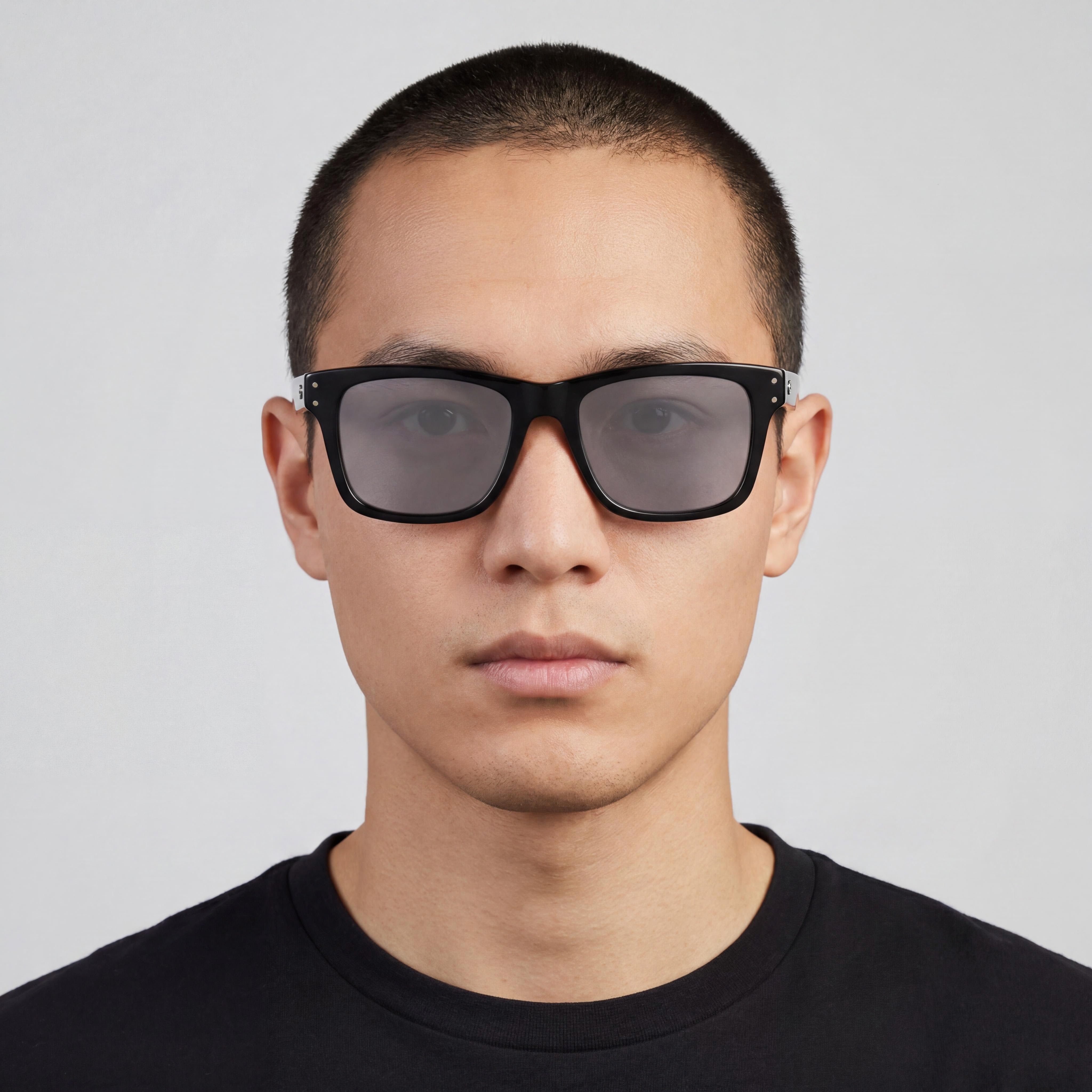 Salvatore Ferragamo Sf1039s Unisex Black/Grey Plastic UV Protected Eyewear 54mm, Photo 4