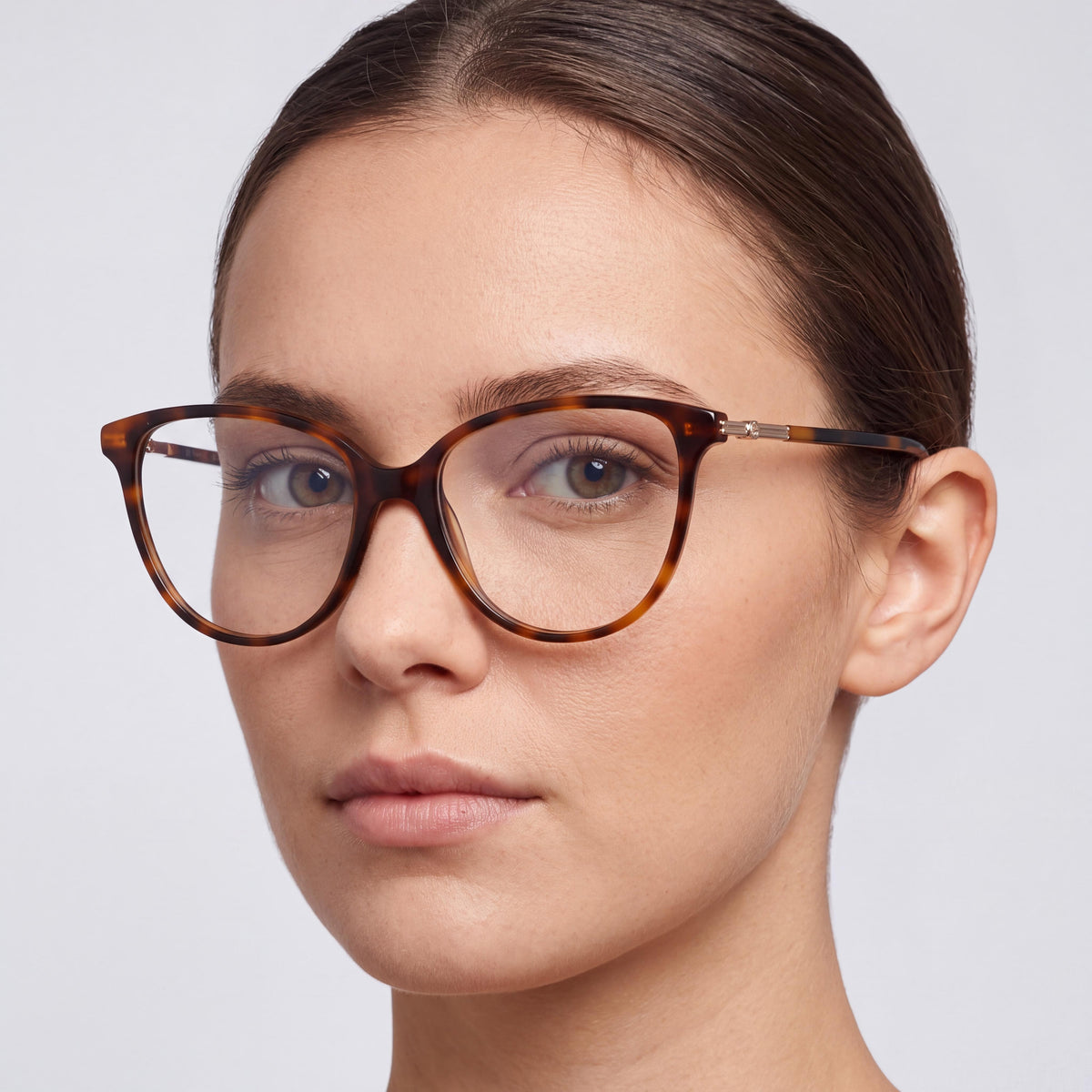 Gafas GUESS Gu2905 de estilo casual para mujer con montura de plástico en color habana rubio - 55 mm de ancho de lente, Photo 3