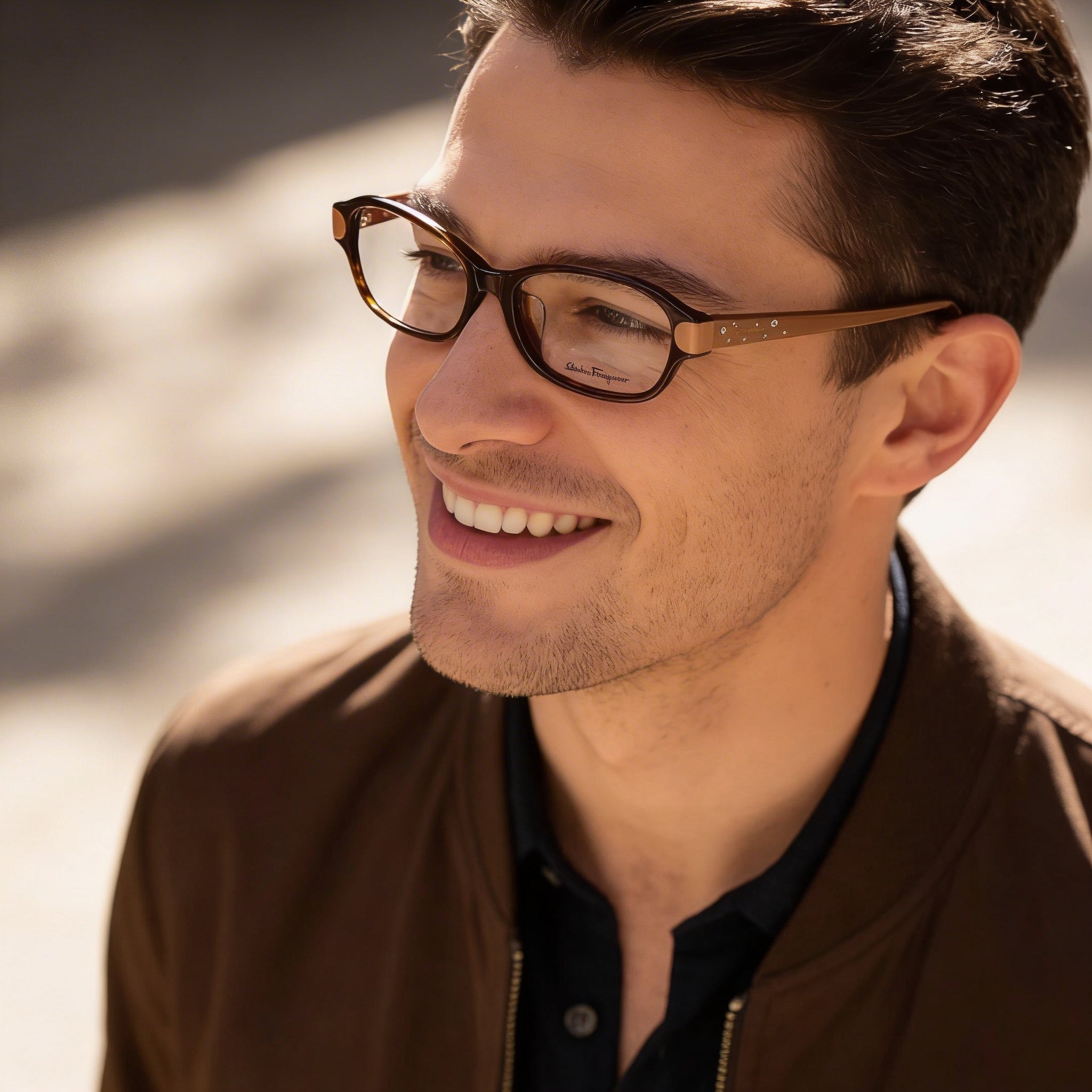 Salvatore Ferragamo Sf2795ra Men's Metal Optical Eyeglass Frame in Stainless Steel Color 53-15-140mm, Photo 6