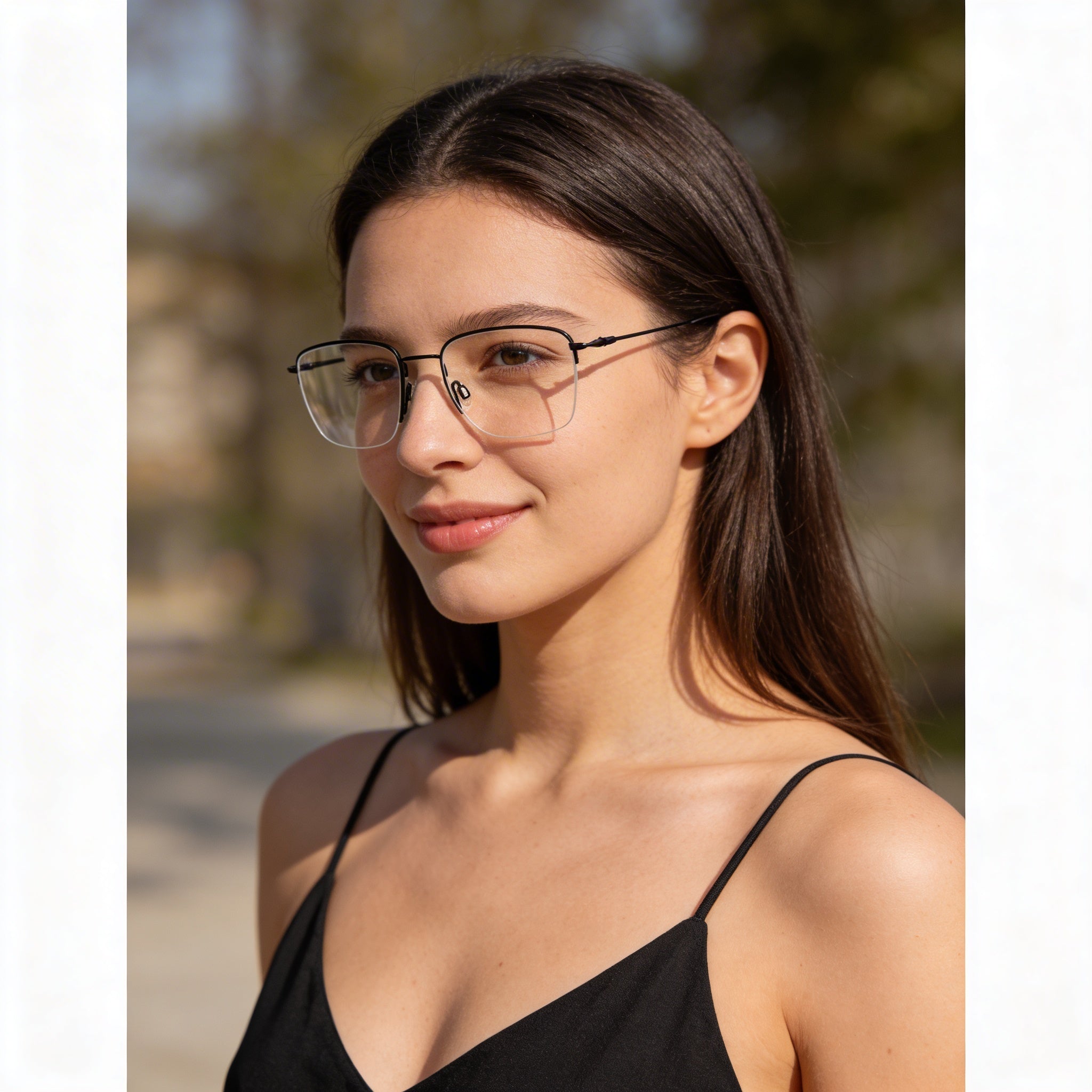 Gafas de sol unisex Flexon H6041 con montura Flexon en negro, complementadas con lentes negras, 52 mm, Photo 4