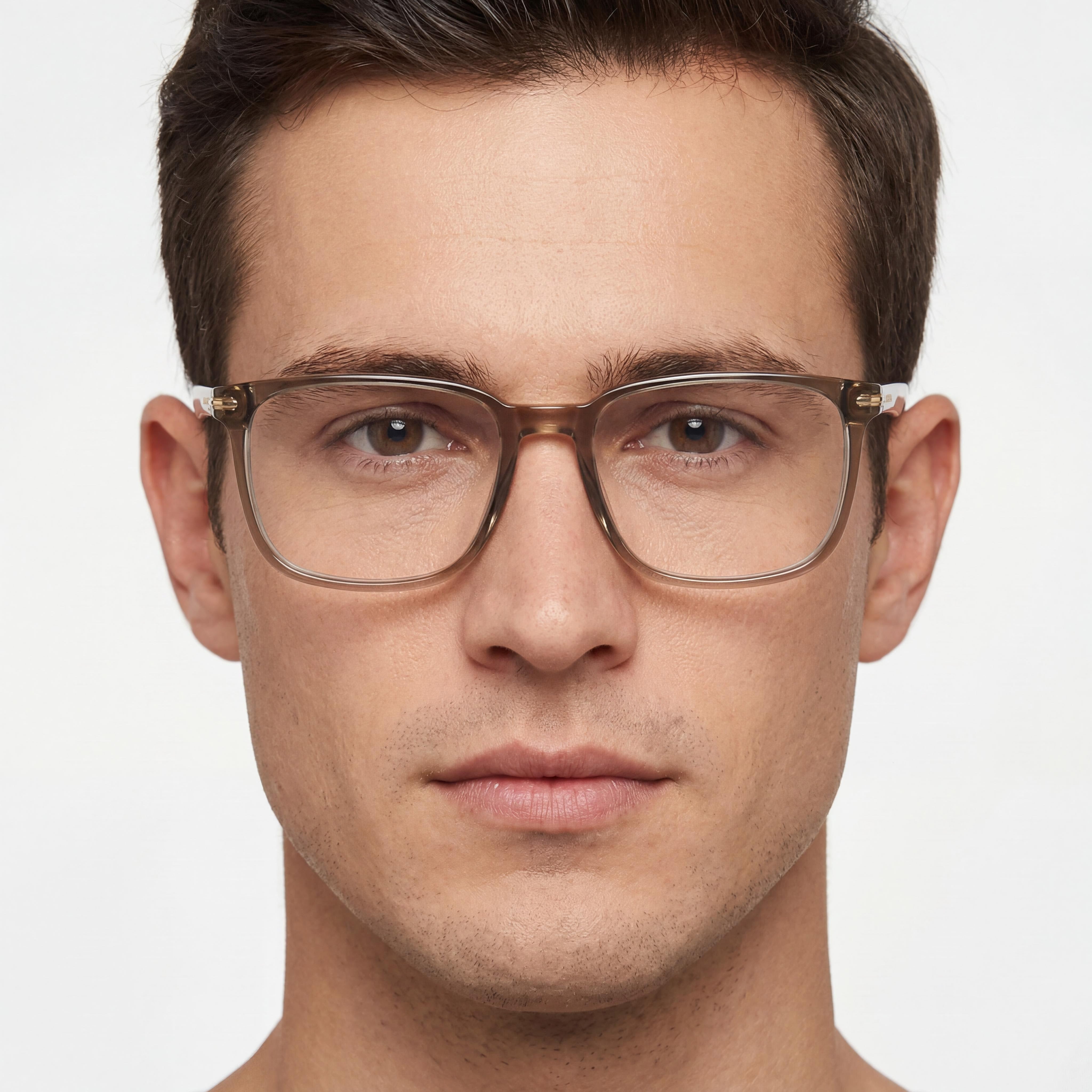 Carrera Carrera 309 Men's Modern Style Sunglasses, crafted with an Acetate Frame in Mud Color, featuring a 57mm Lens Width, Photo 3