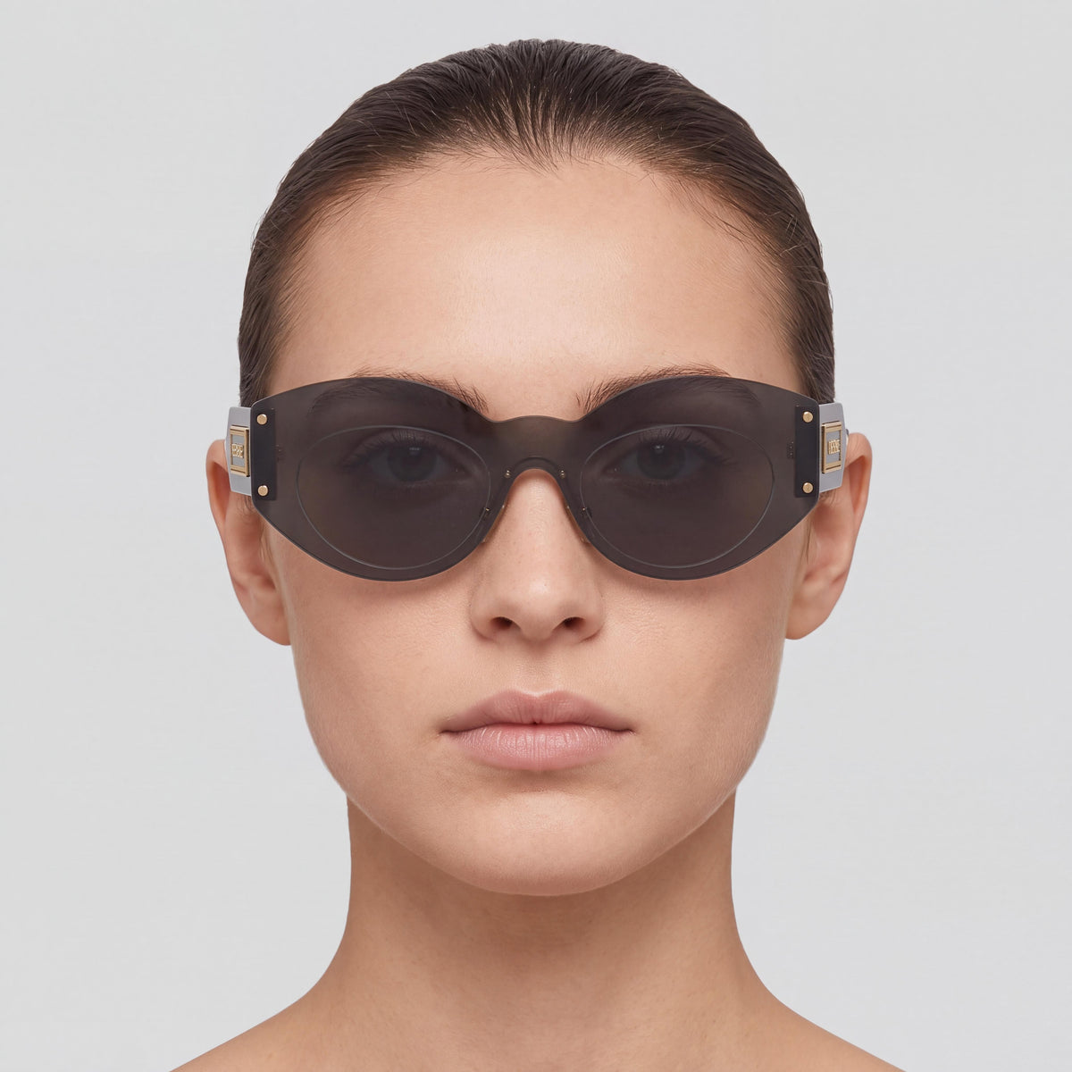 Versace Ve 2276 Women's Dark Grey Metal Frame Non- Sunglasses 144mm, Photo 4
