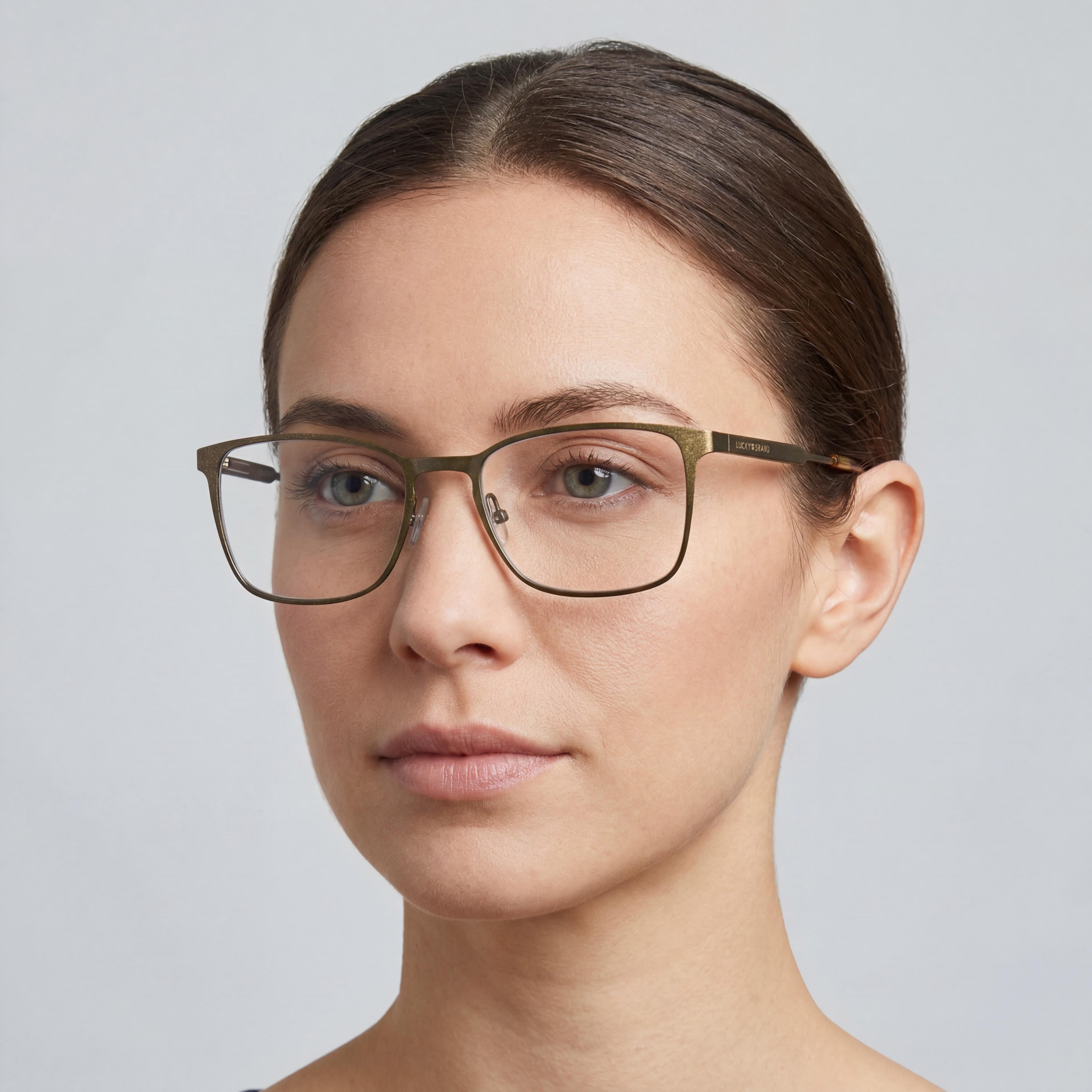 Lucky Brand Women's D312 Green Metal Frame Polarized Lenses Eyewear with 53mm Lens, 18mm Bridge, 140mm Temple, Photo 4