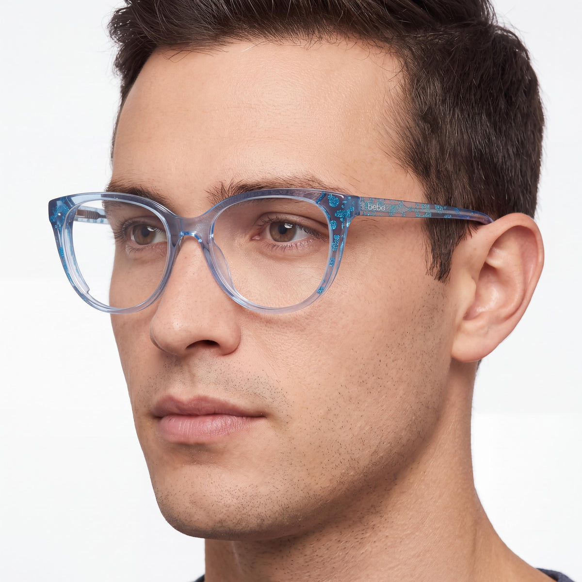 Gafas de Metal Azules de Animal para Hombre bebe Bb5208 52mm, Photo 5