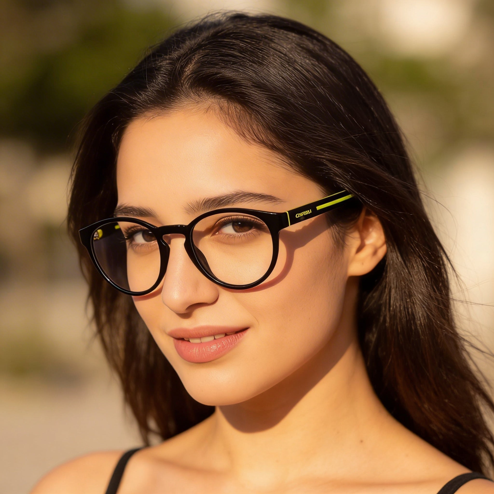 Carrera CARRERA 8886 Gafas Unisex Casual Ovaladas de Plástico Negro Verde Lentes Sin Demostración Talla 50, Photo 6