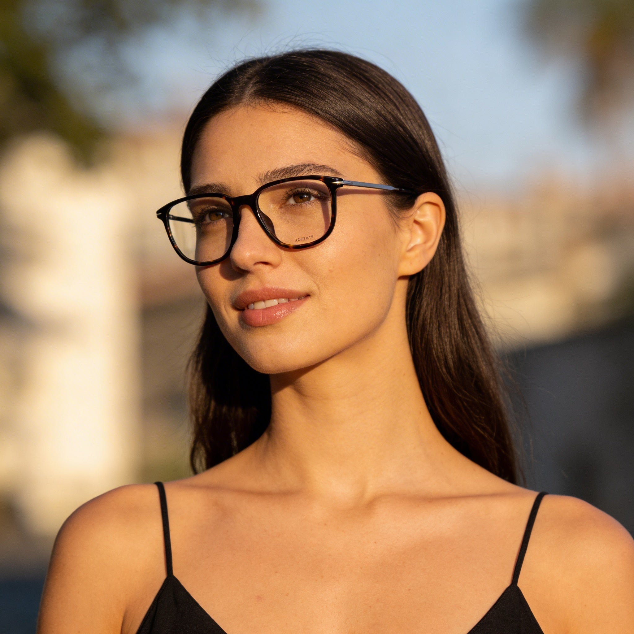Gafas unisex David Beckham Db 7074/F con montura de acetato en color Havana Ruthenium y ancho de lente de 55 mm., Photo 4