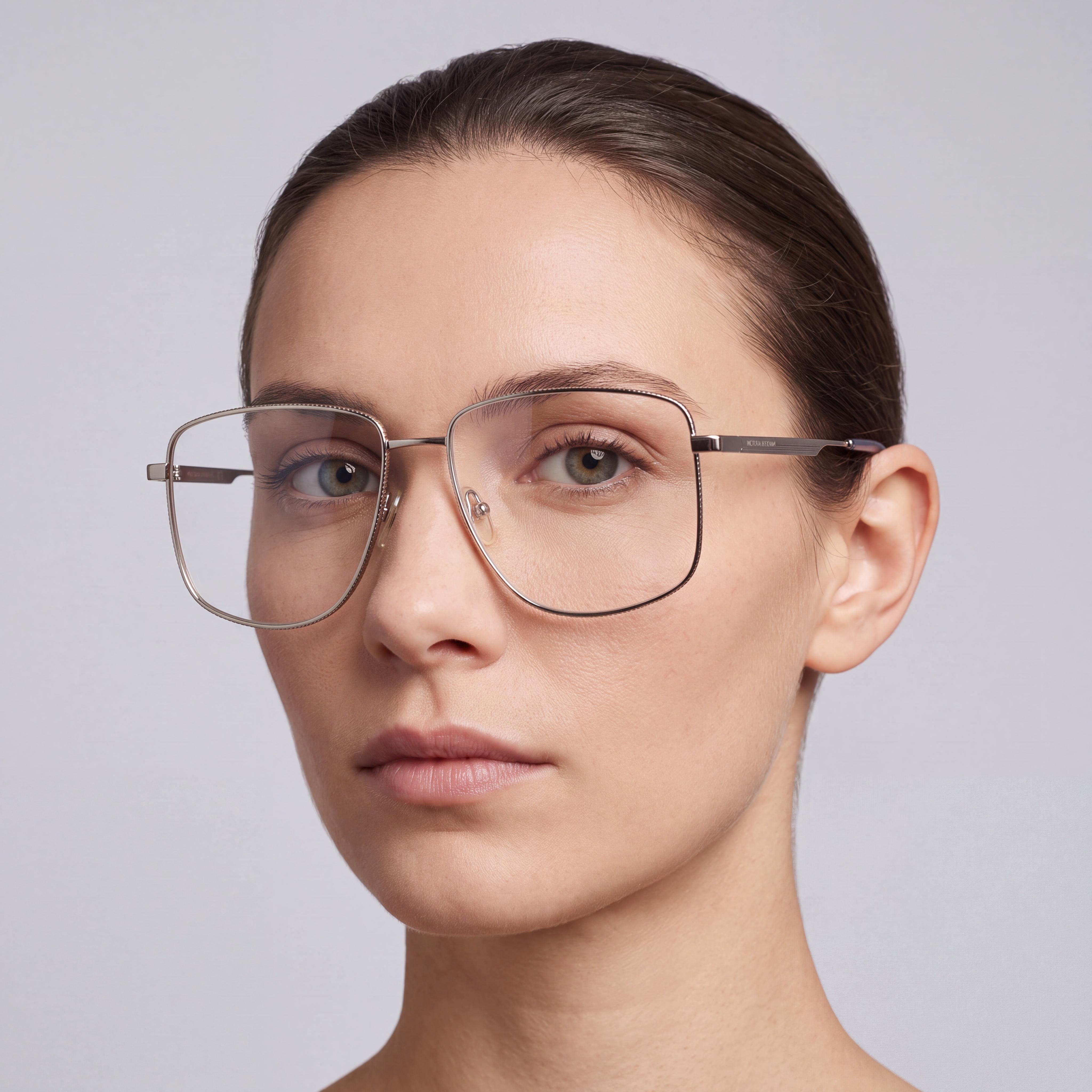 Gafas ópticas Victoria Beckham Vb2136 plateadas para mujer con ancho de lente de 56 mm, ancho de puente de 15 mm, largo de patilla de 140 mm, Photo 5